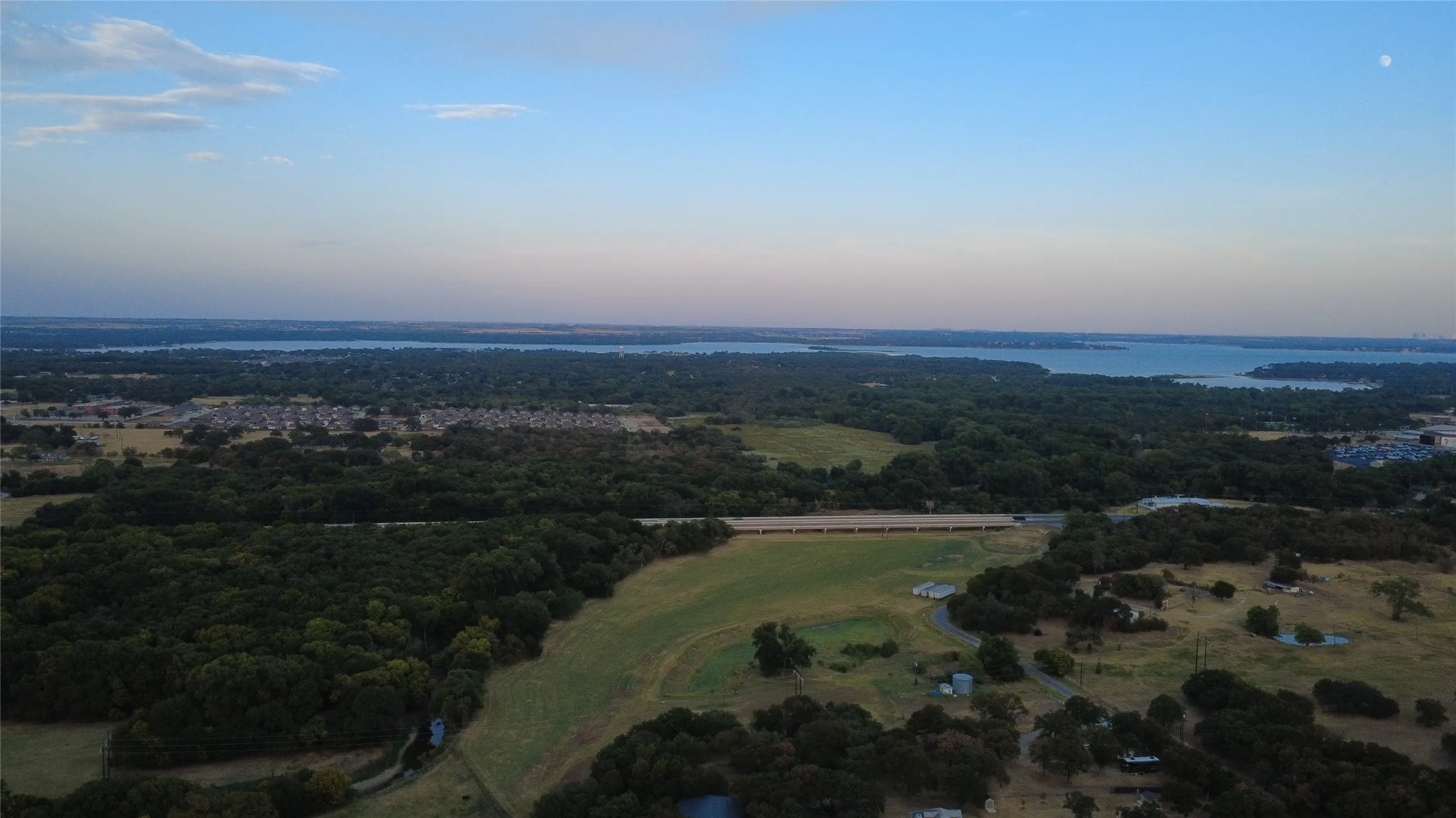 Close Proximity to Eagle Mountain Lake. Aerial shot above the property.