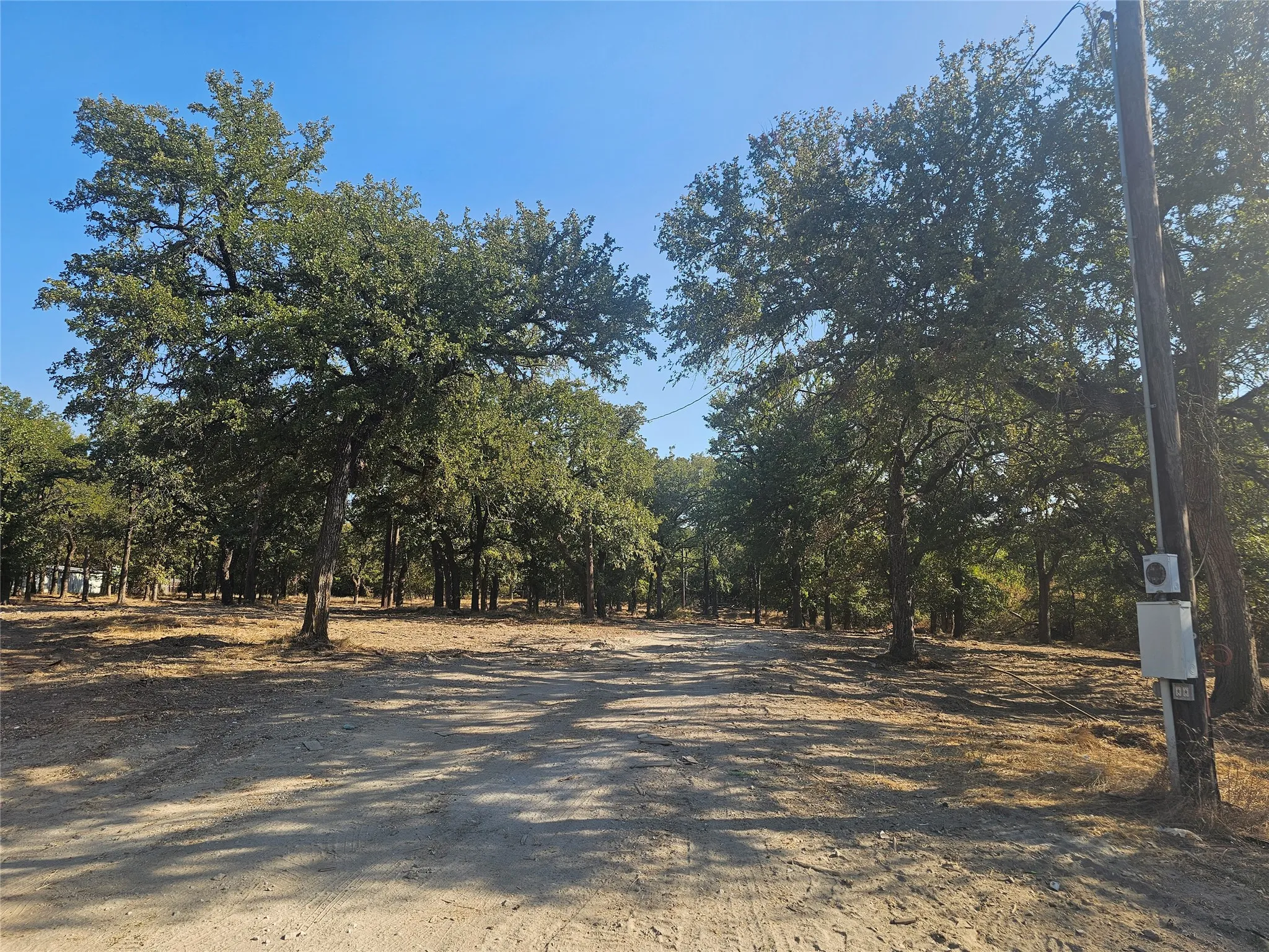 Multiple Utility Poles on the property