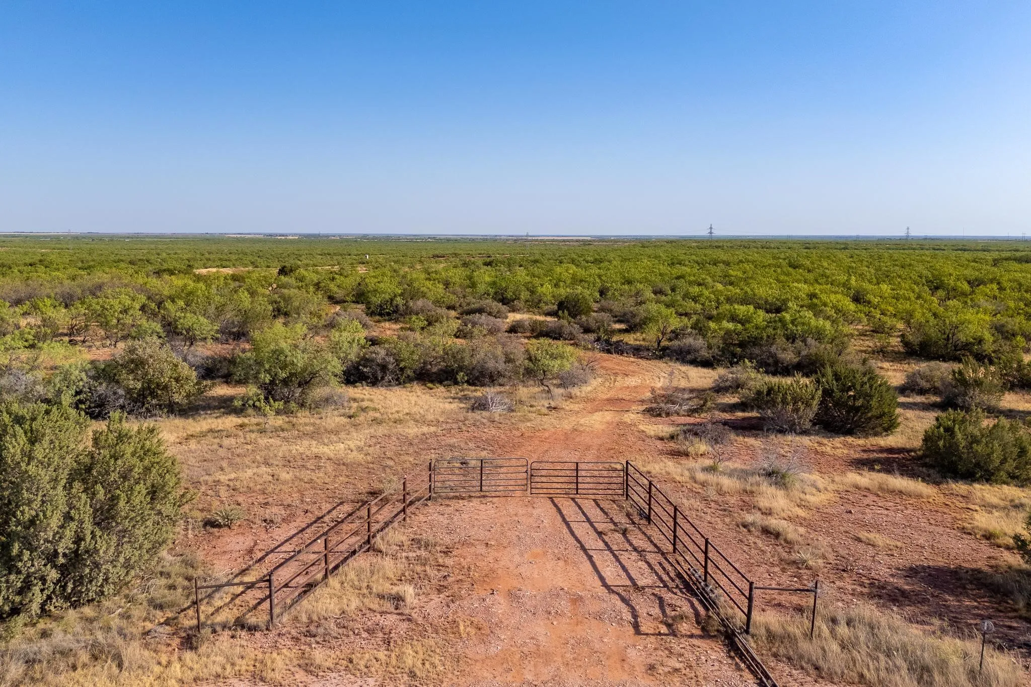 Front Gate. There is a second gate on the property.