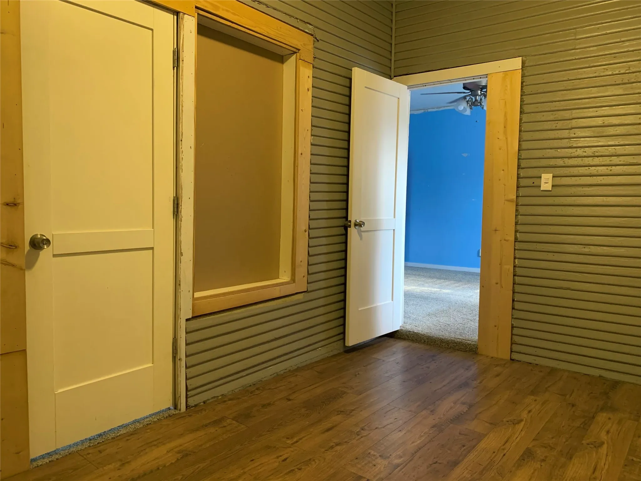 This room has been used for a very large closet but could have many uses..you decide.