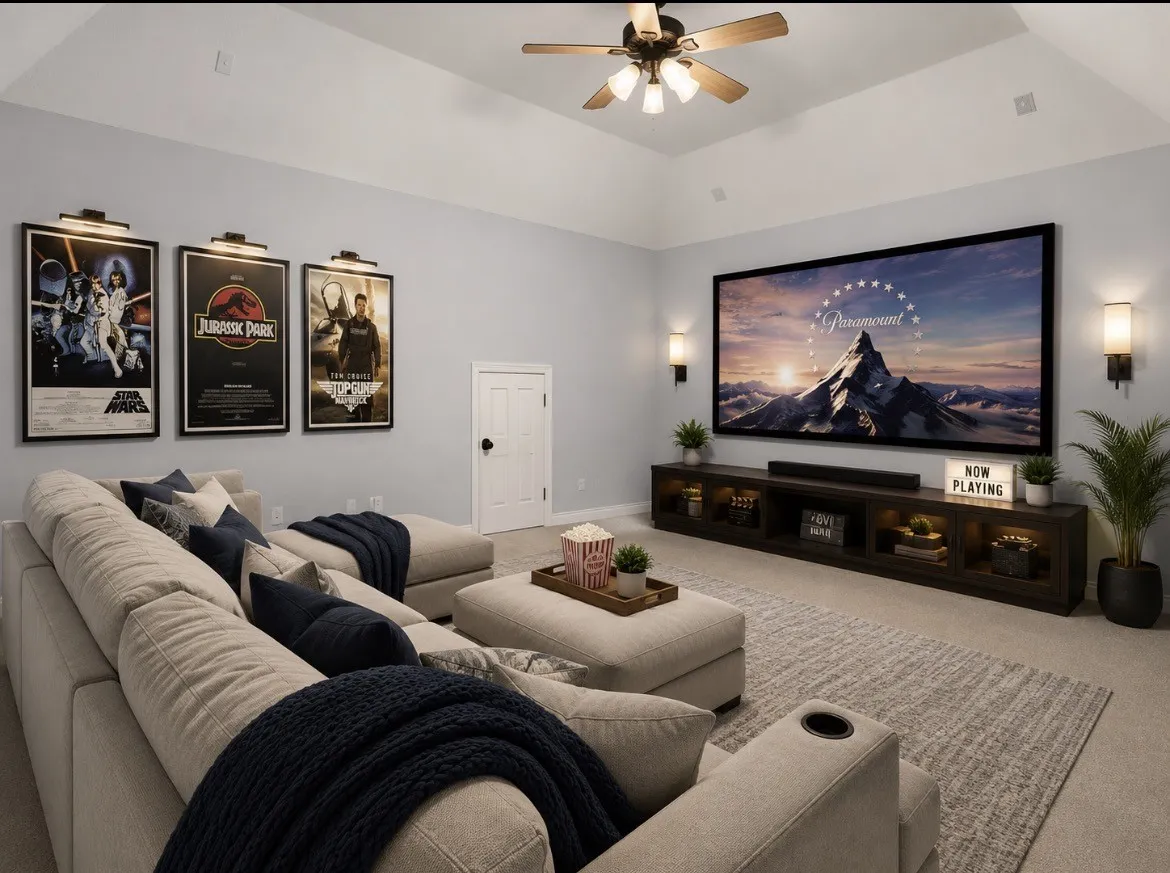 Virtually staged