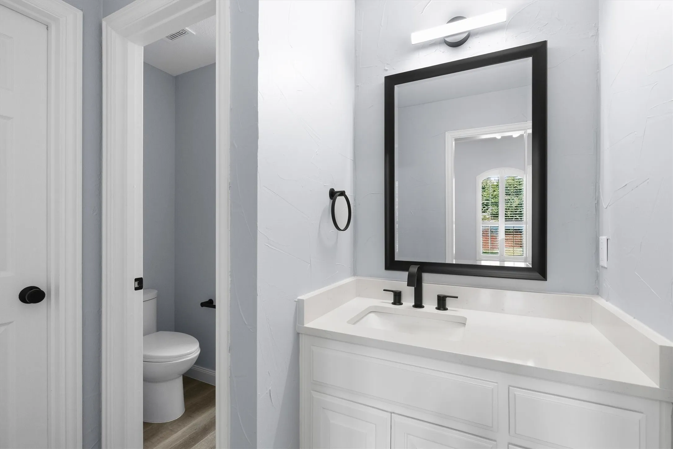 Jack and Jill upstairs bathroom