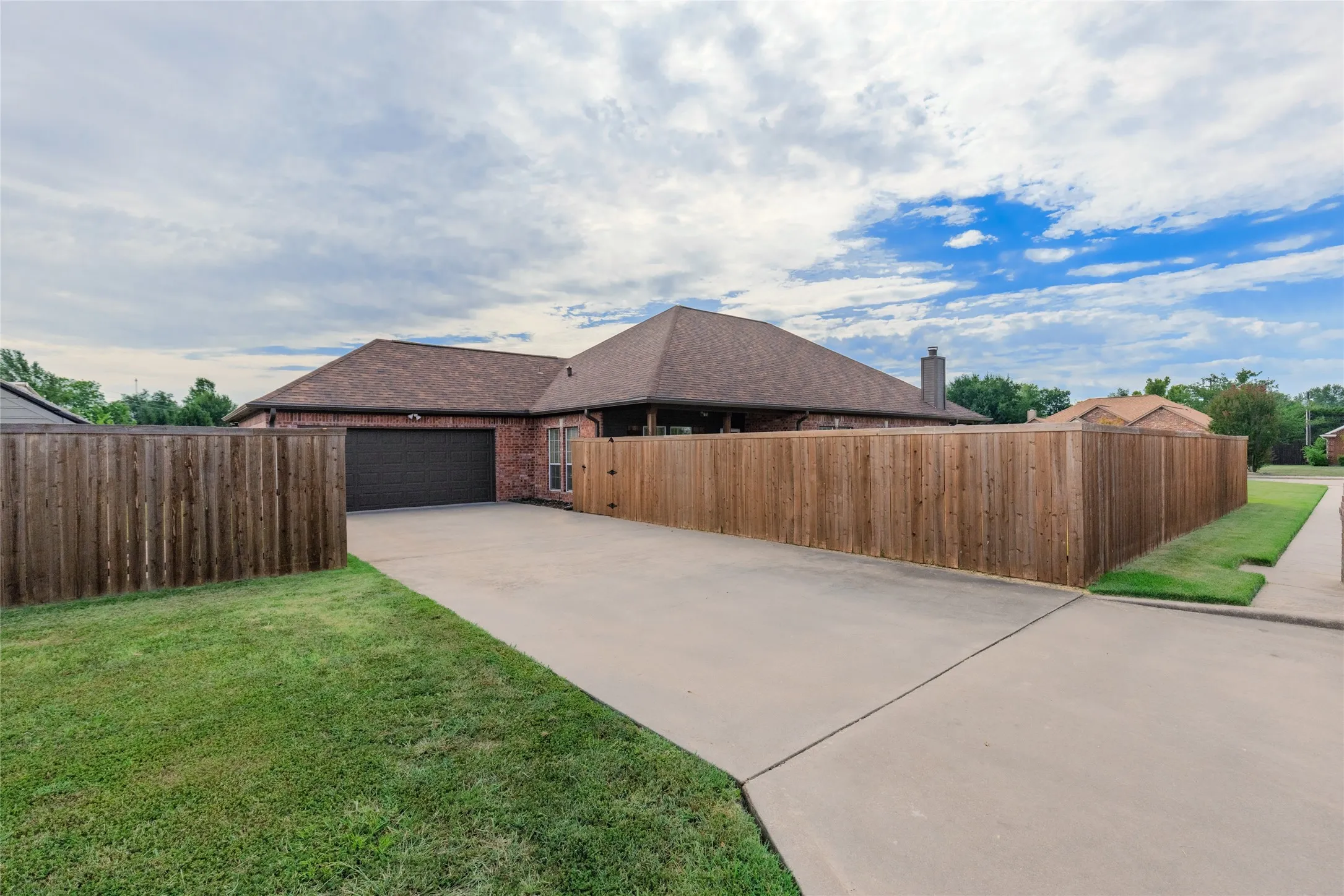 Side entry garage
