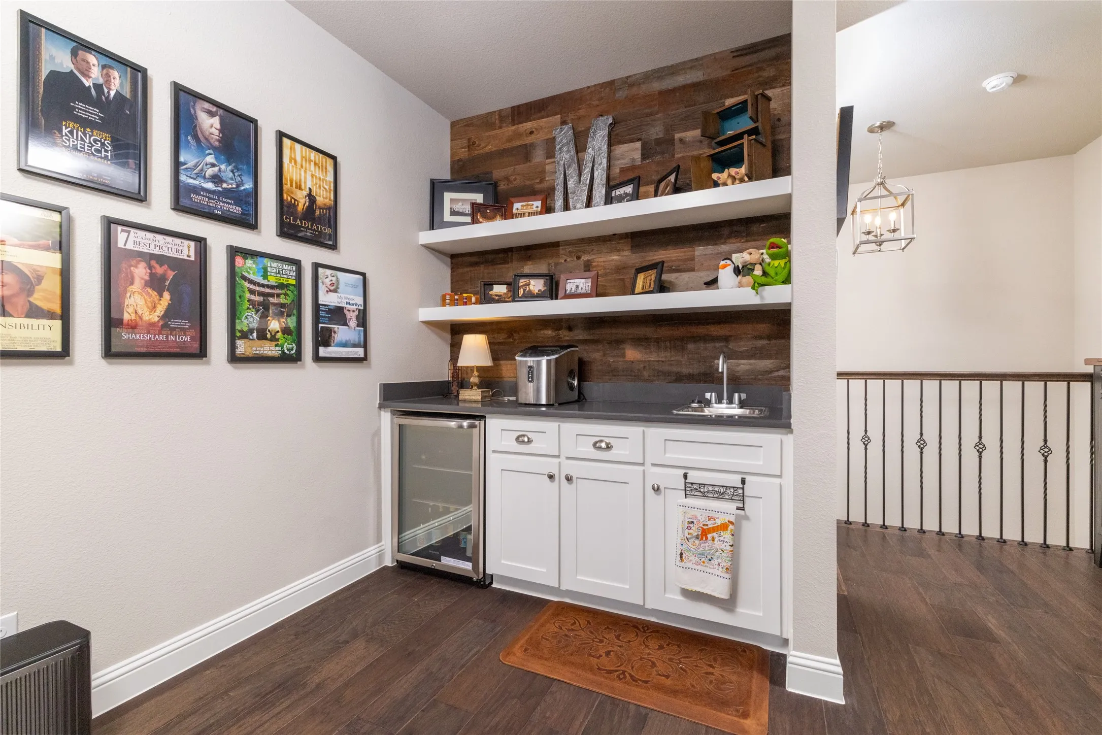 Upstairs Wet Bar in Bonus Room