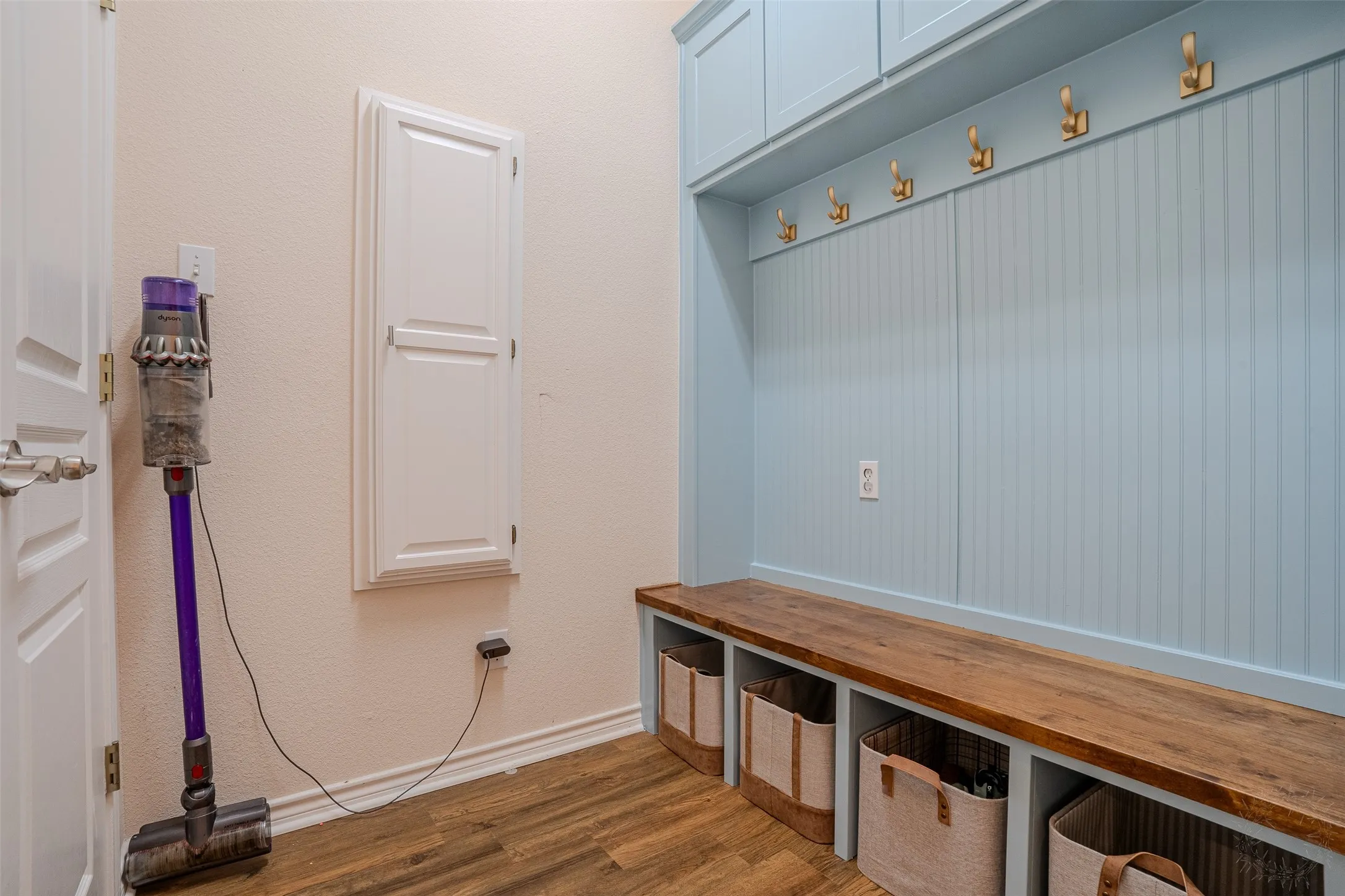Mud Room off the garage and kitchen