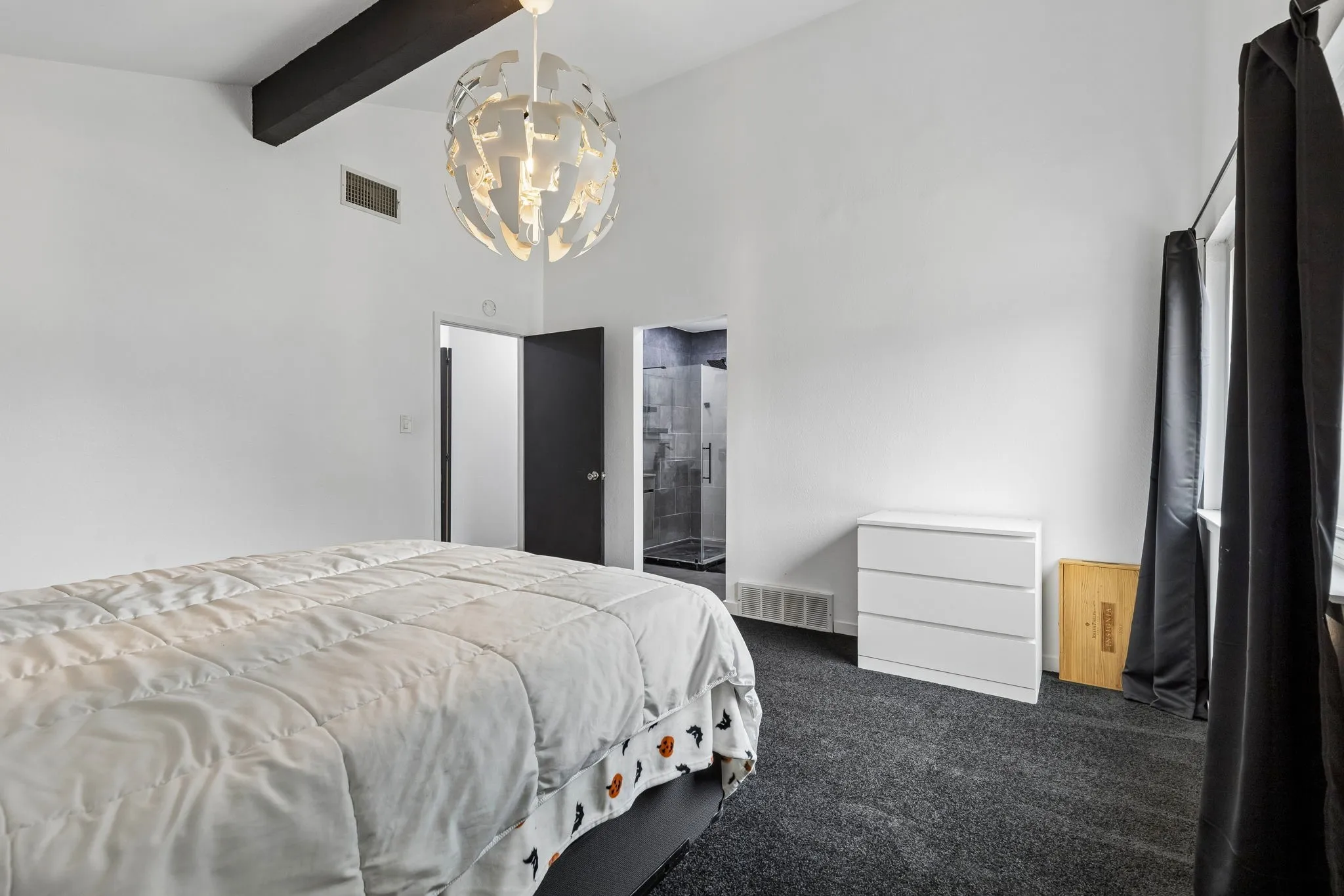 Primary bedroom with en-suite bathroom