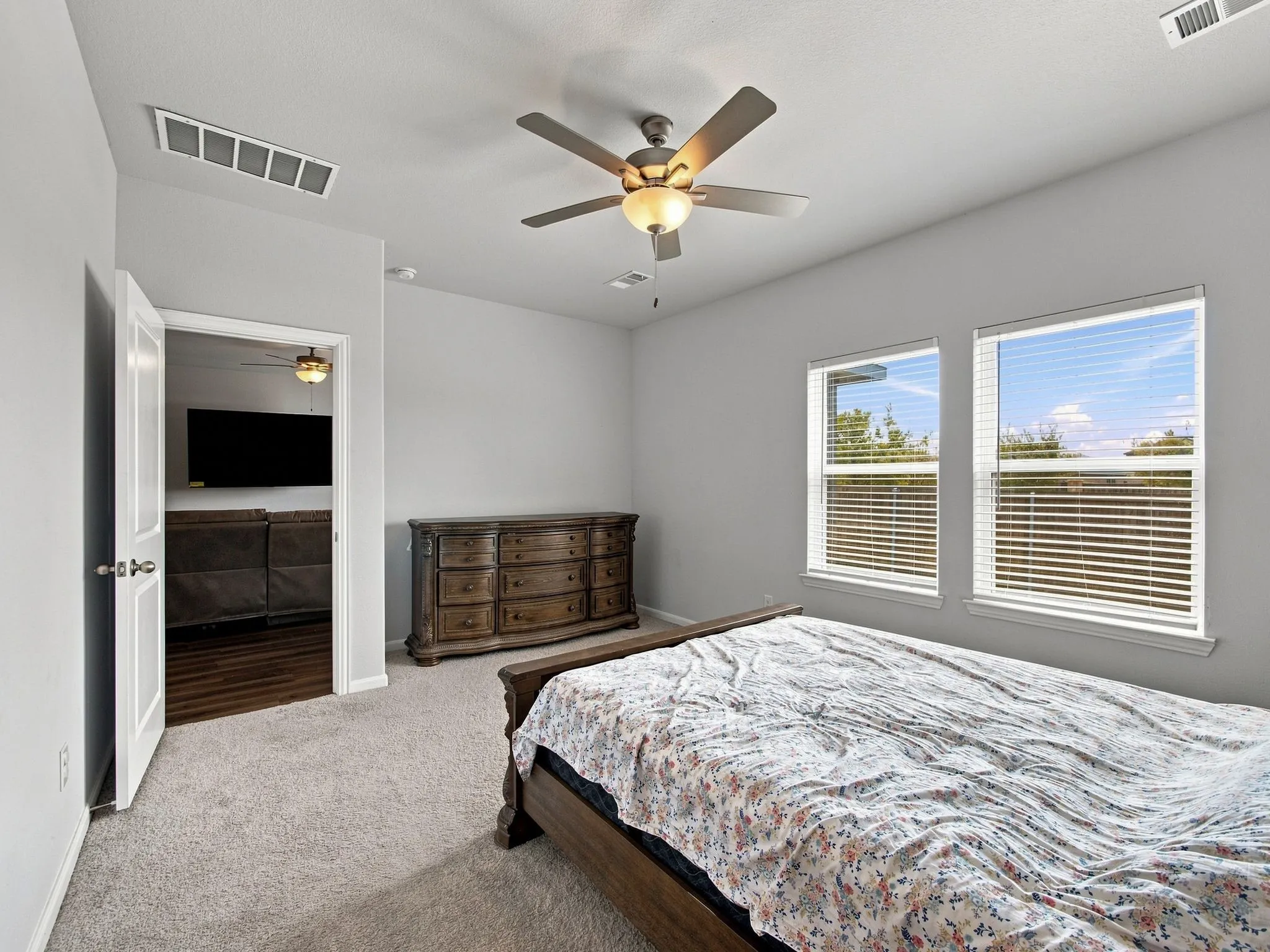 Split Primary Bedroom