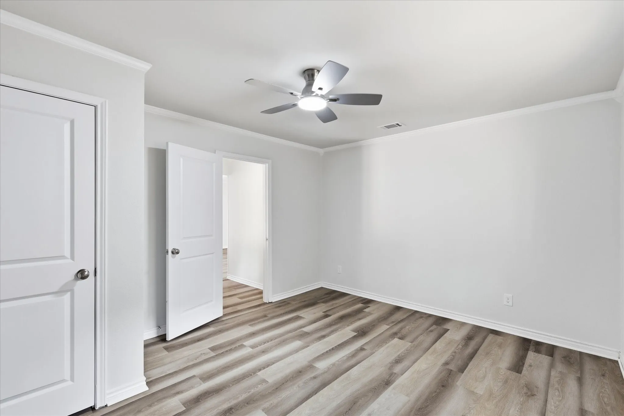 BR 4 is to the right of entry, separate from the others & makes a nice office or teens room.