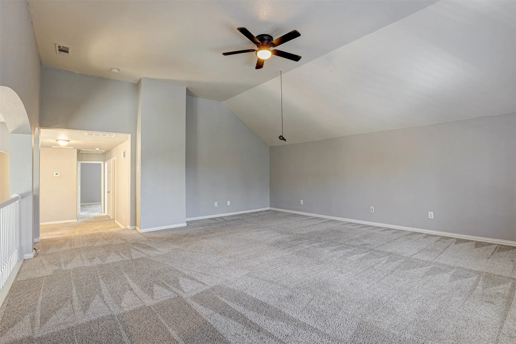 From game nights to movie marathons, this spacious upstairs room offers endless possibilities.