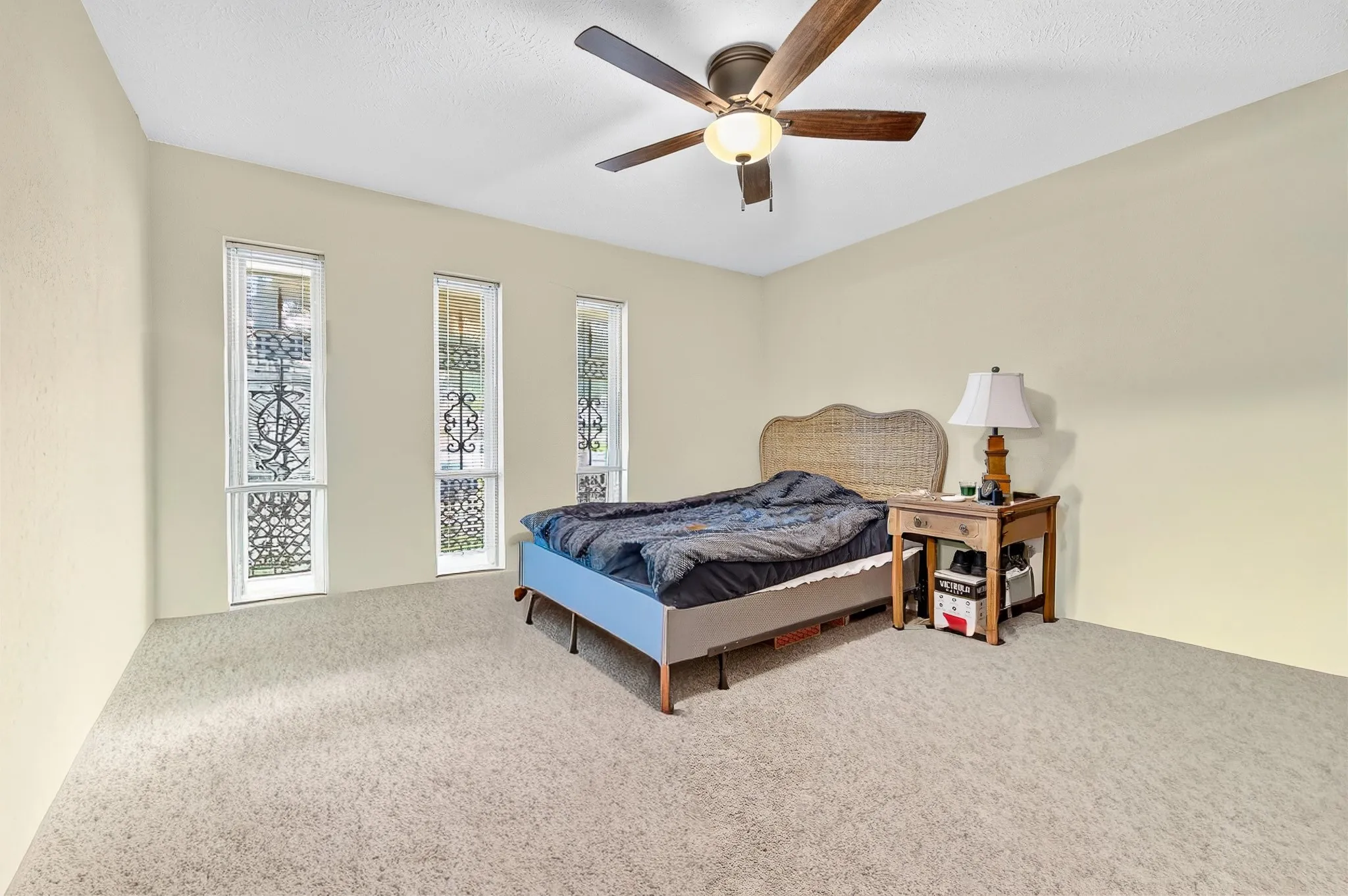 Bedroom some furnishings virtually removed