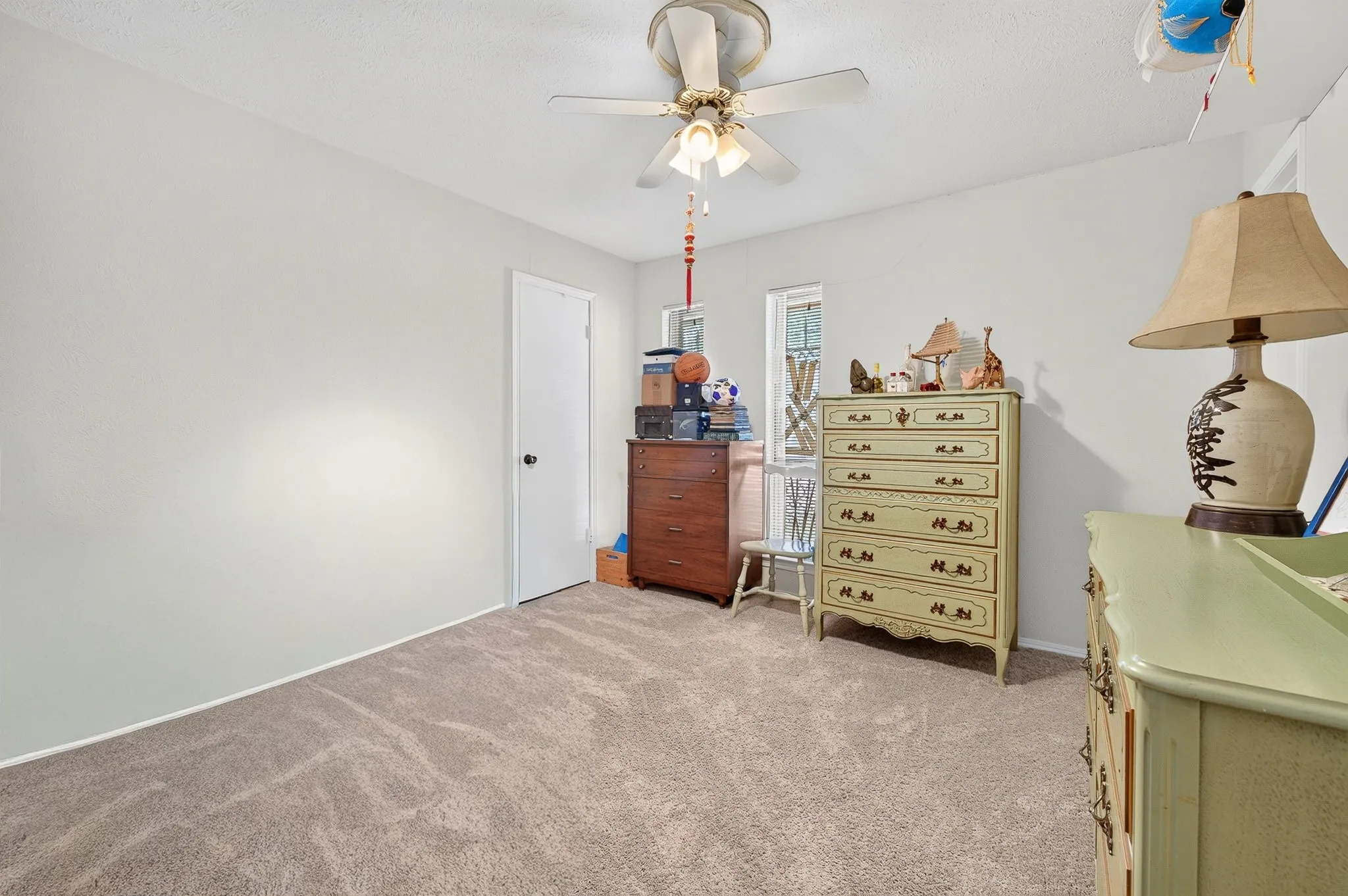 Bedroom some furnishings virtually removed