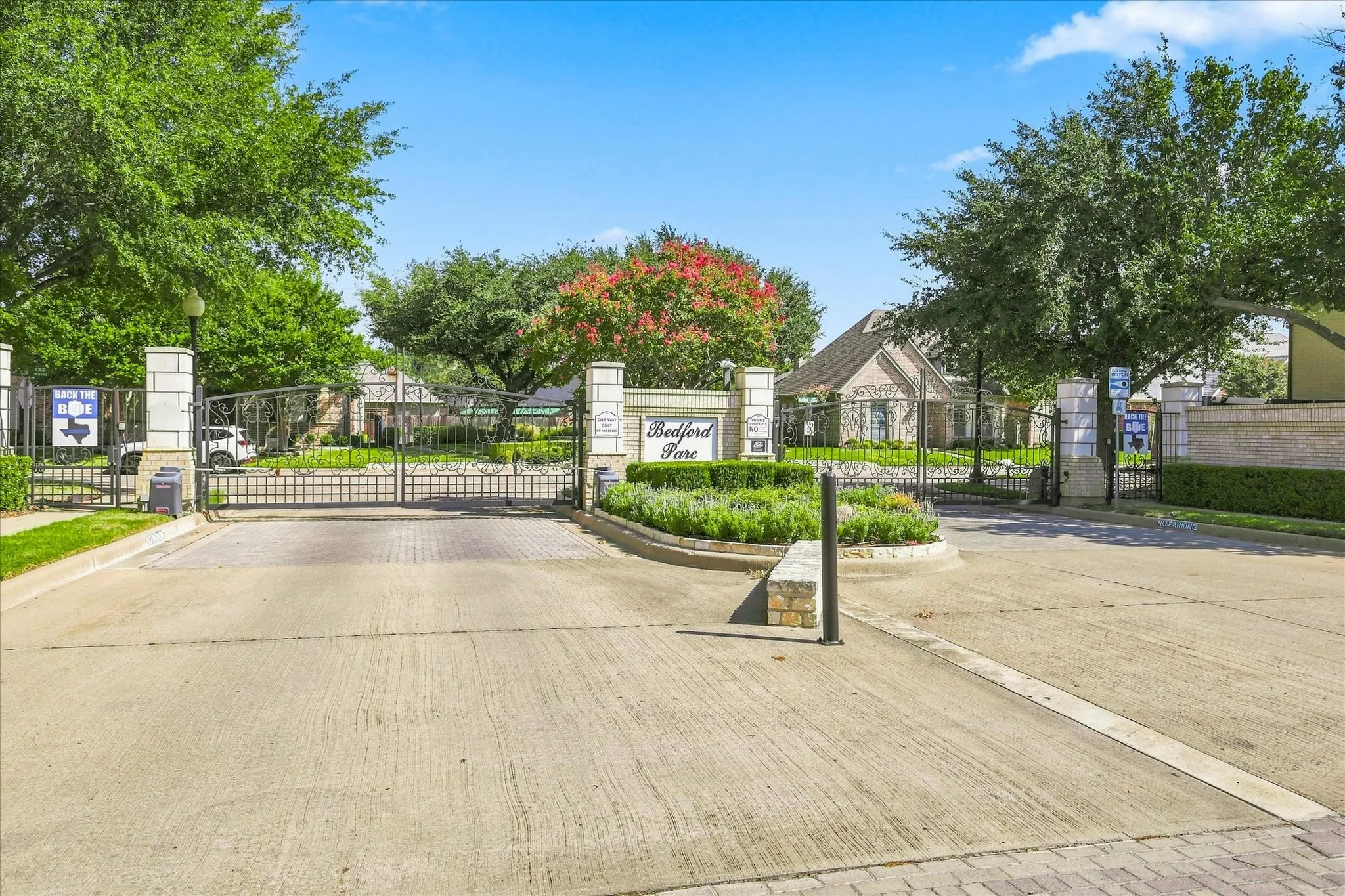Gated Entrance provides peace of mind