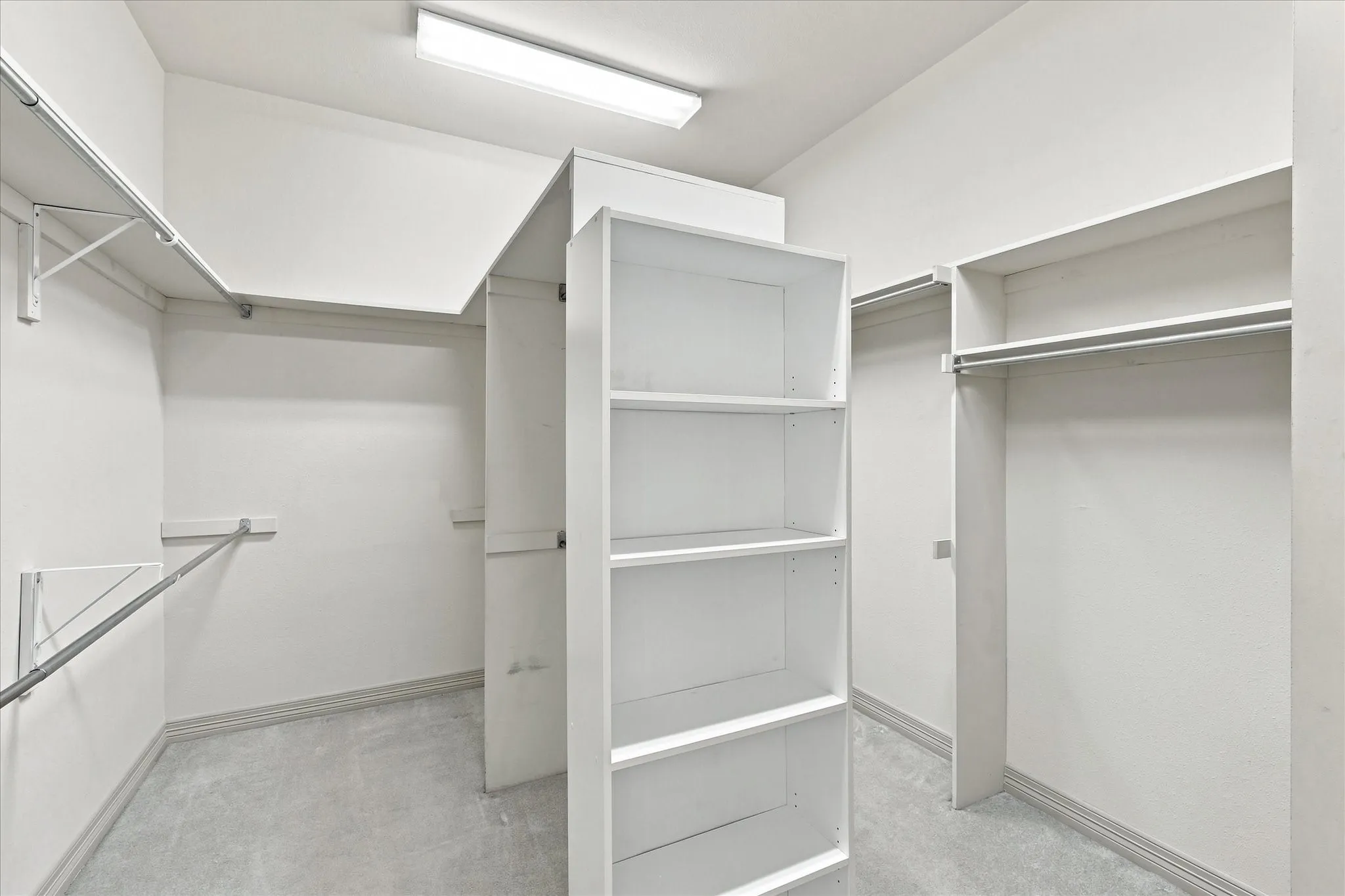 Large walk in closet