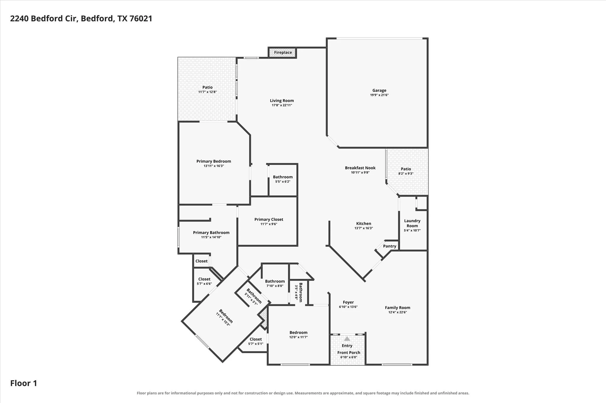 Single Family Residence For Sale in Tarrant County , 2240 Bedford Circle, Bedford, Texas 76021, 3 Bedroom, 3 Bathroom, 2 Garage spaces, 2,382 Sqft, built in 1998, mls#21367740, Real Estate Agent in Bedford, Homes For Sale in Tarrant county, Homes For Sale in Bedford, Realtor in Bedford Texas, Real Estate Brokerage Independent Realty Texas, Luminita Cordes Realtor