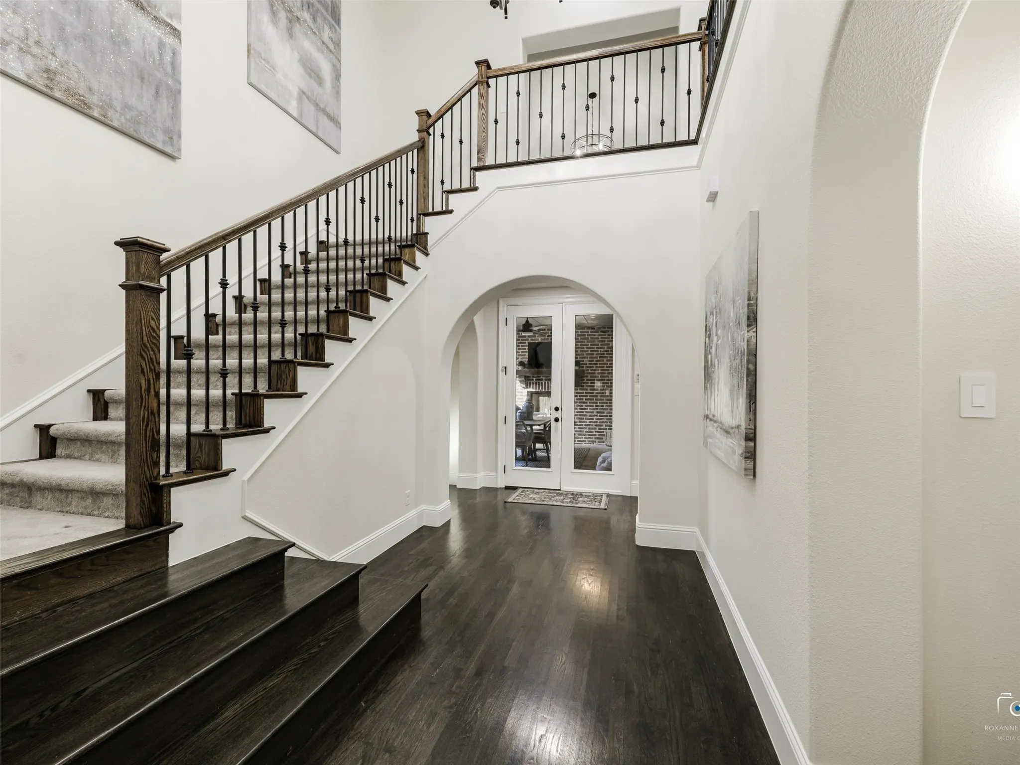 Staircase runners replaced