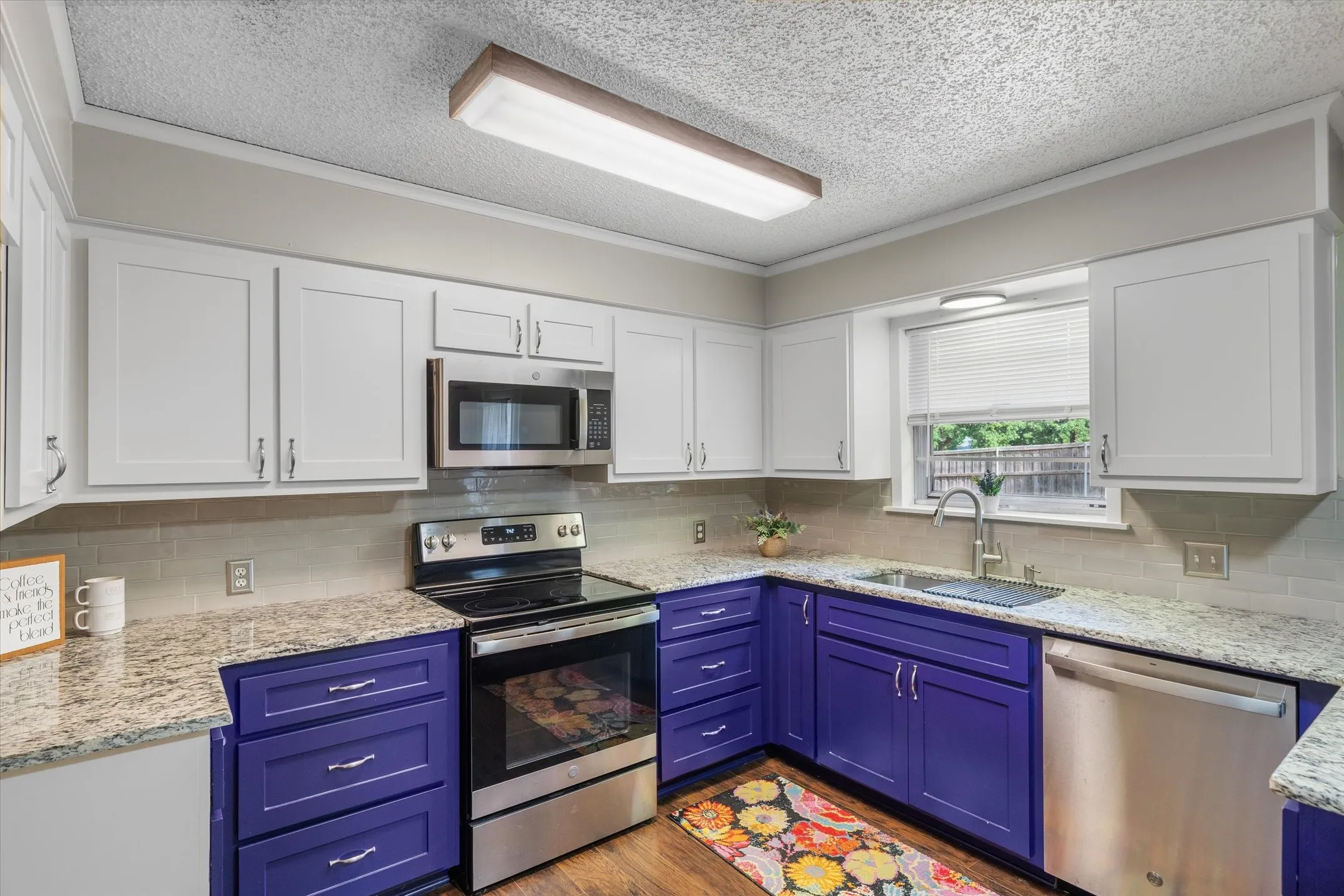Every true country kitchen has a window above the sink for natural light and peaceful views