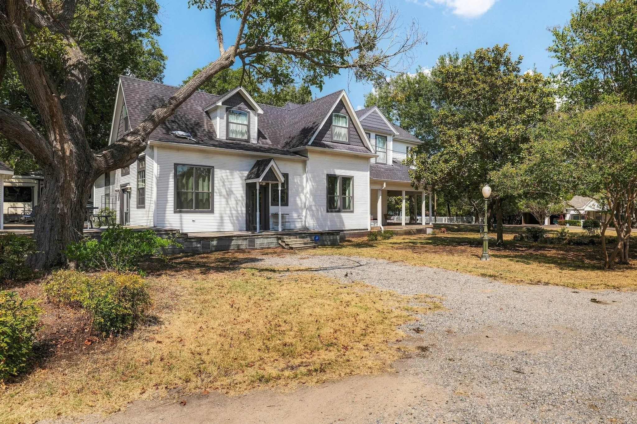 Exterior of the home