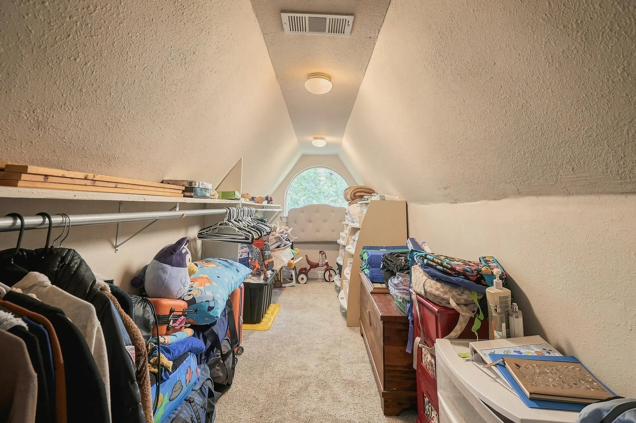 HUGE storage closet off 3rd bedroom