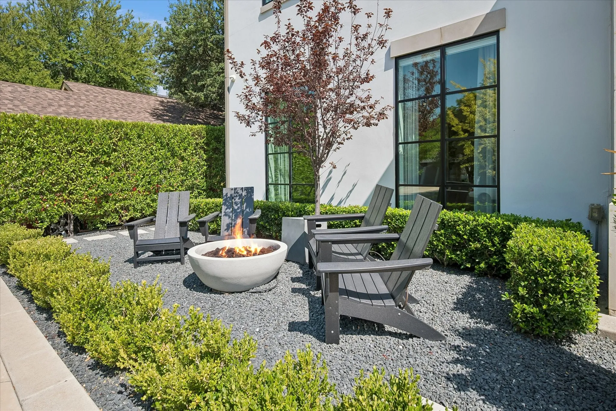 Front Seating Area creates the perfect spot to enjoy evenings with neighbors