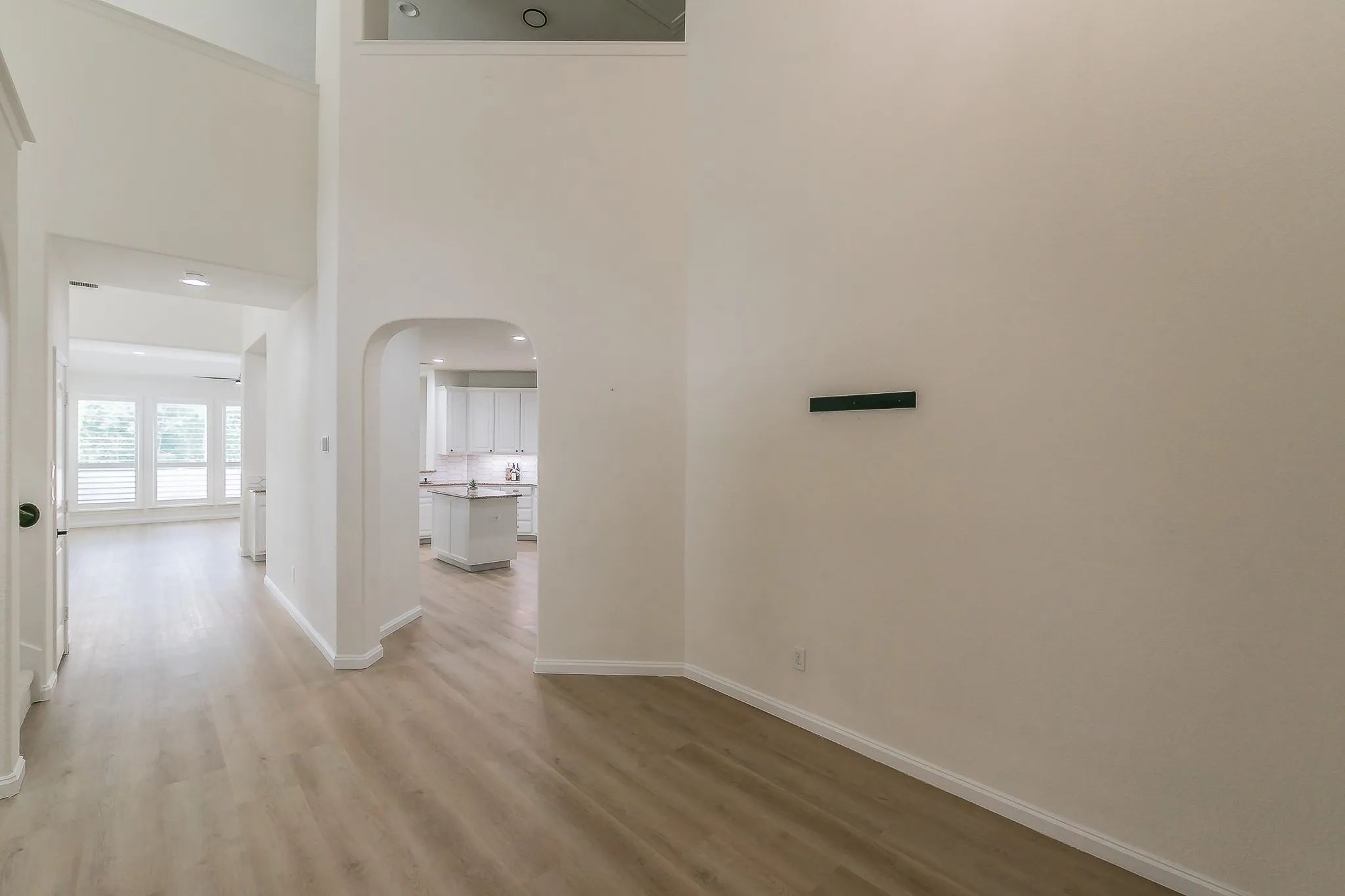 Beautiful upgraded luxury vinyl plank throughout