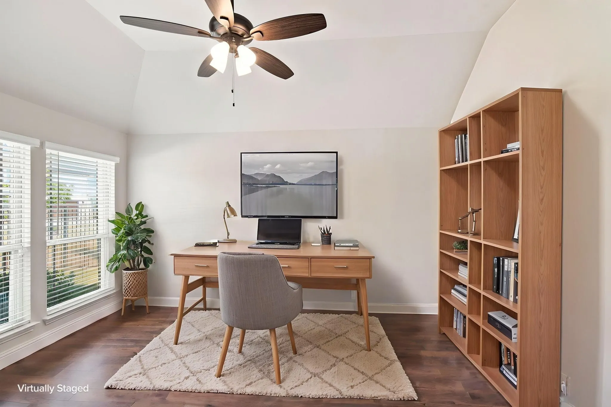This home offers flexible living with a spacious dedicated study with elegant French doors creating the ideal quiet workspace or flex space - virtually staged