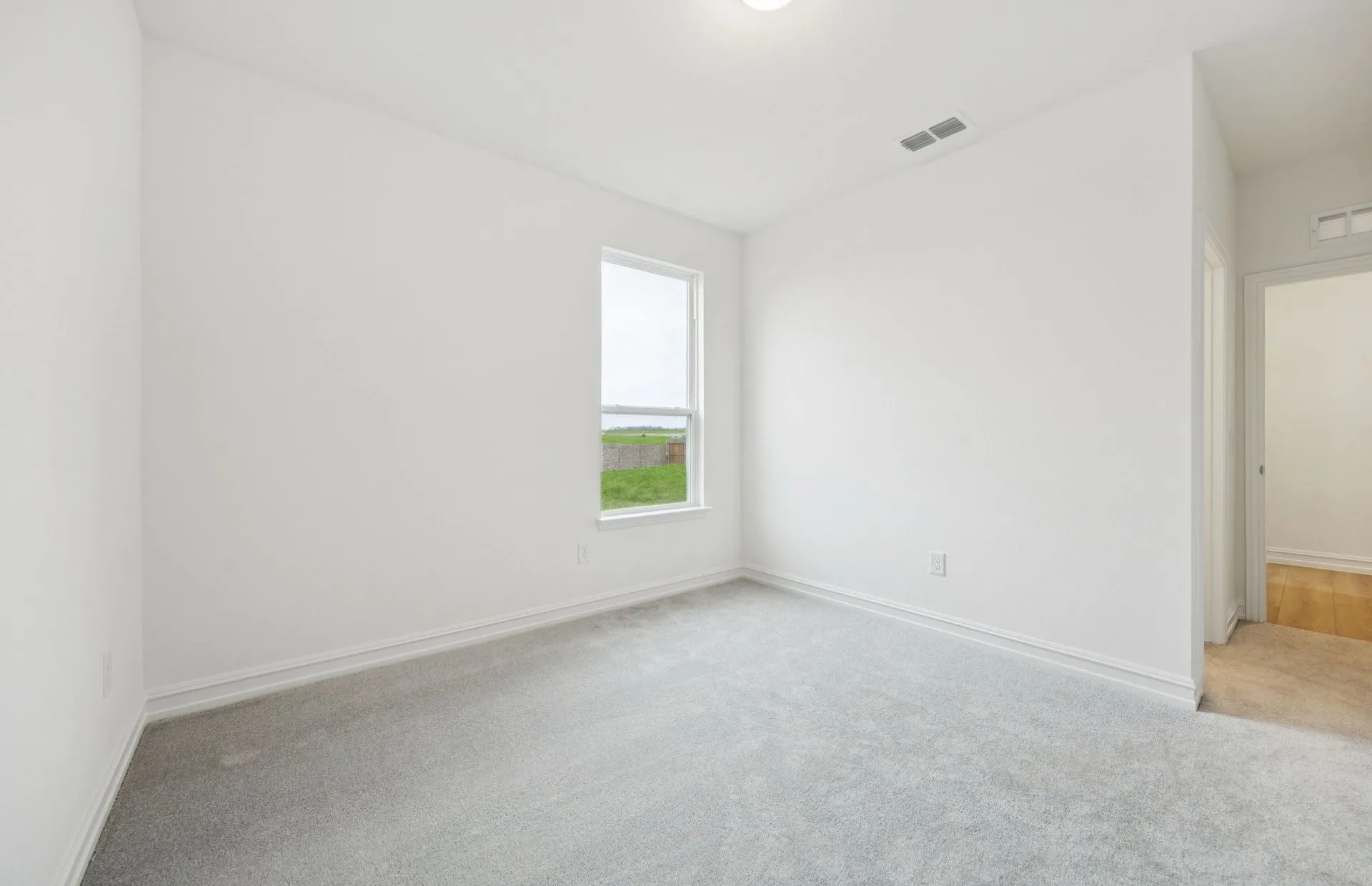 *Floorplan representation, not actual home- Spacious secondary bedroom