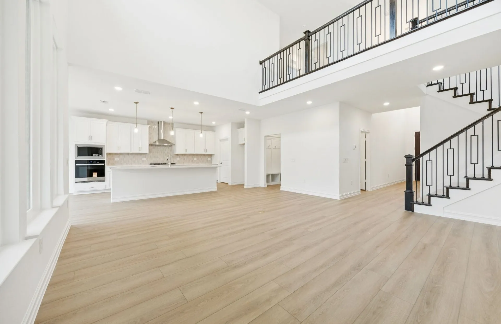 *Floorplan representation, not actual home - Gathering room with view of main living areas