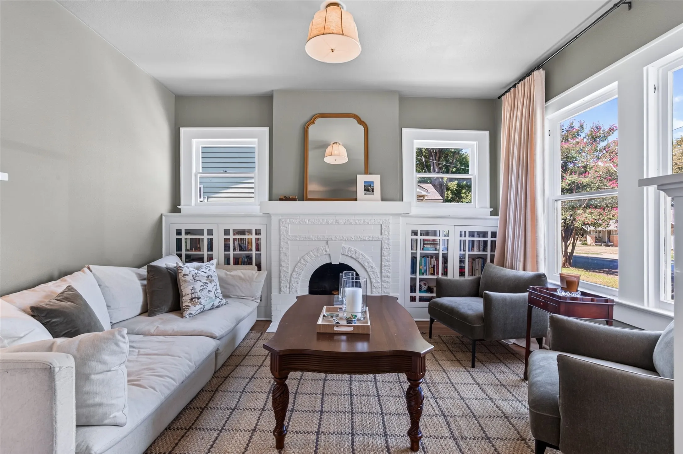 Formal living room off of entry