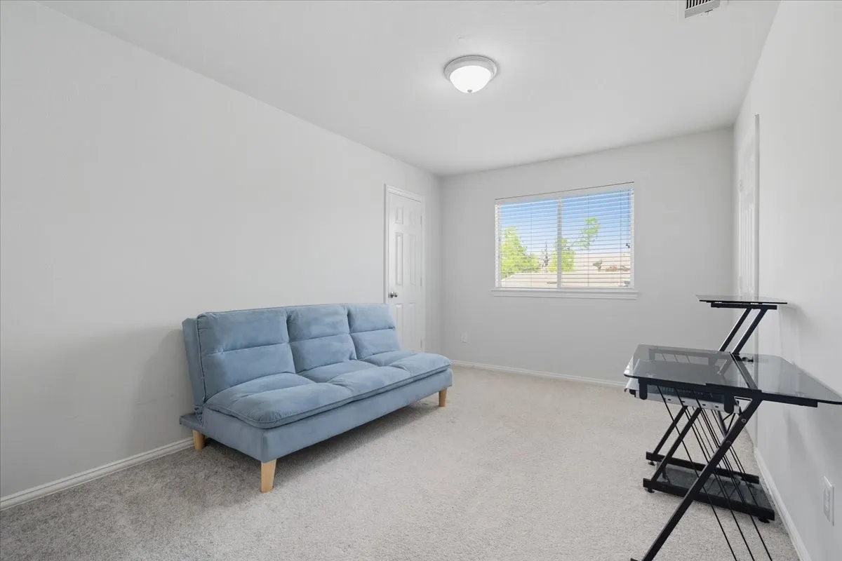 Neutral wall paint throughout