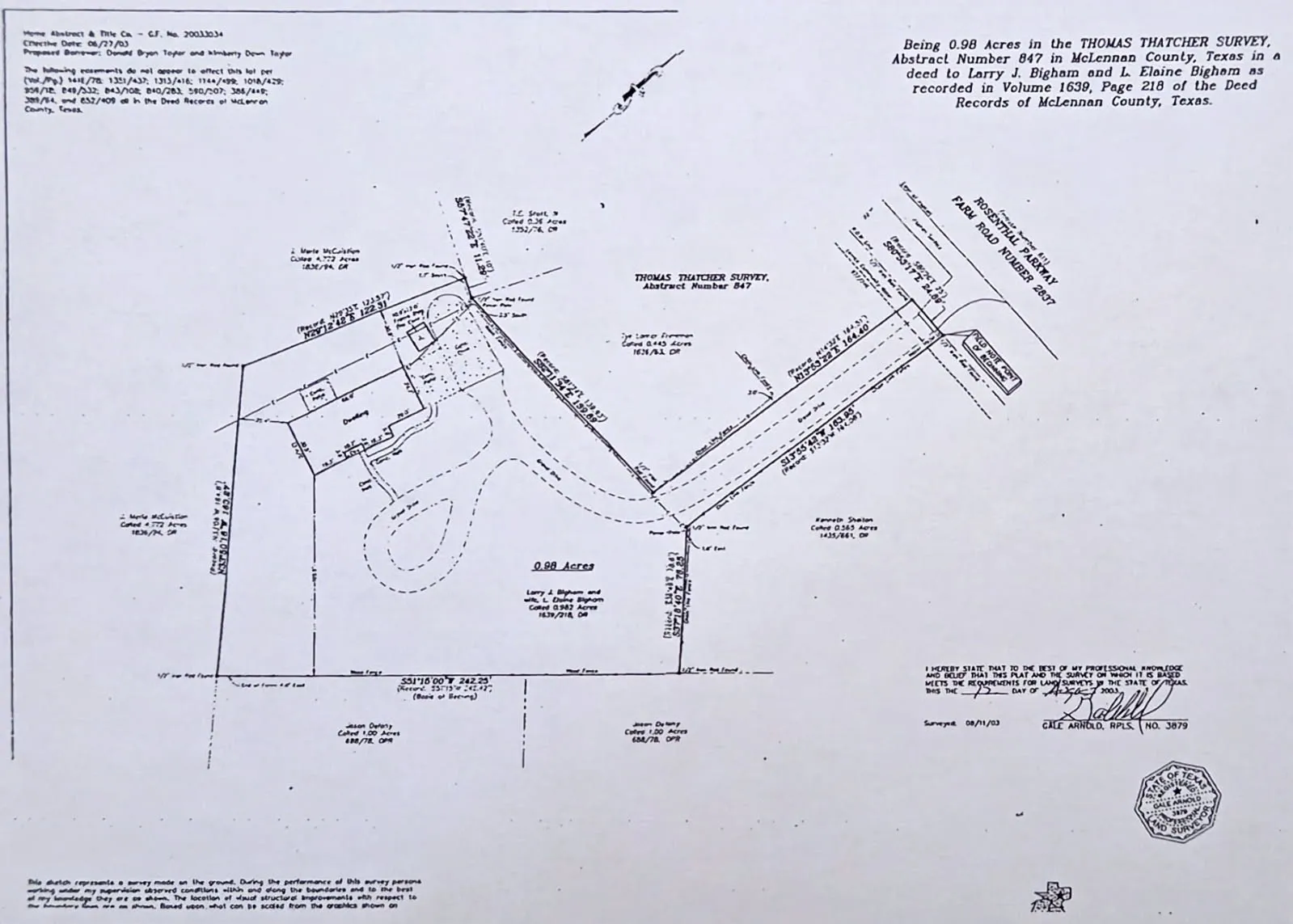 SURVEY 2003