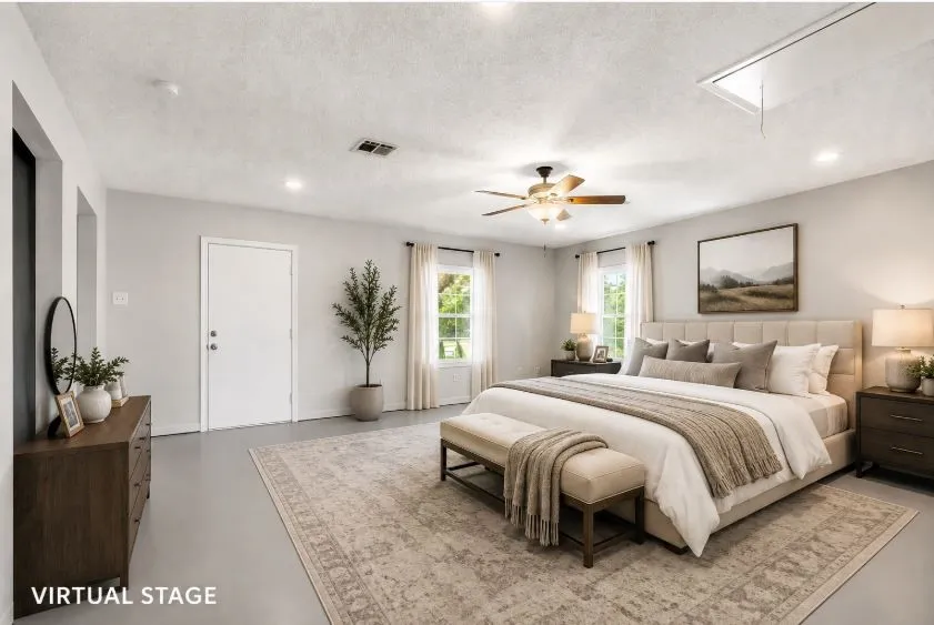 Virtual stage bonus room