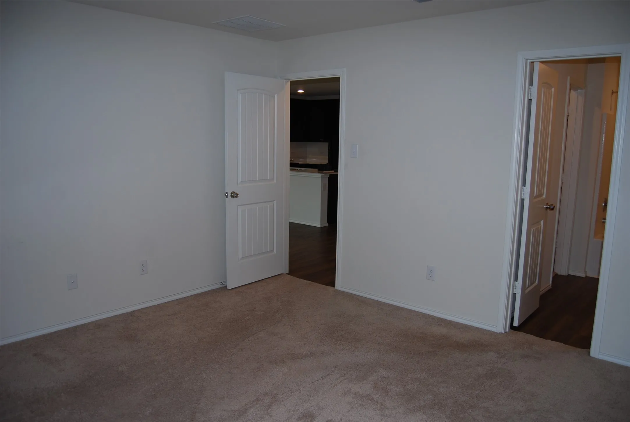 Primary bedroom with on-suite.