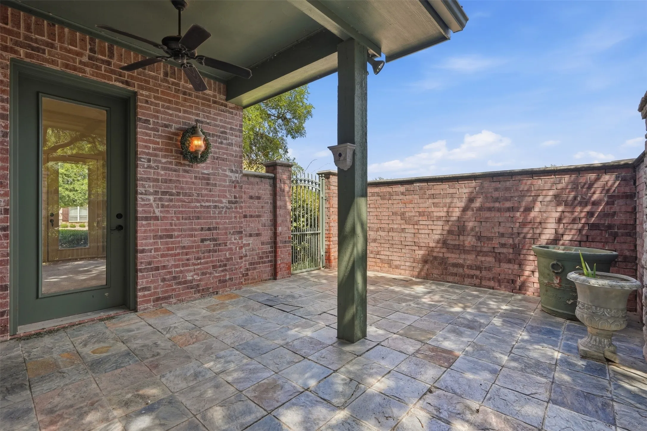 Outdoor patio space