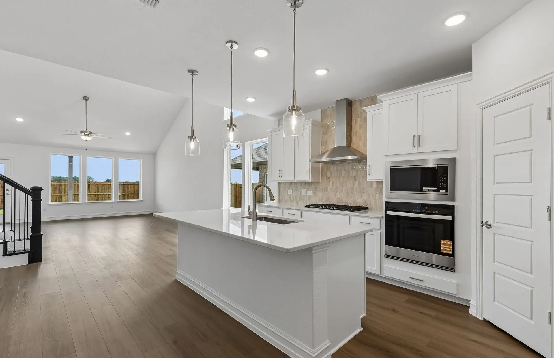 *Floorplan representation, not actual home - Large island overlooking gathering room and dining areas