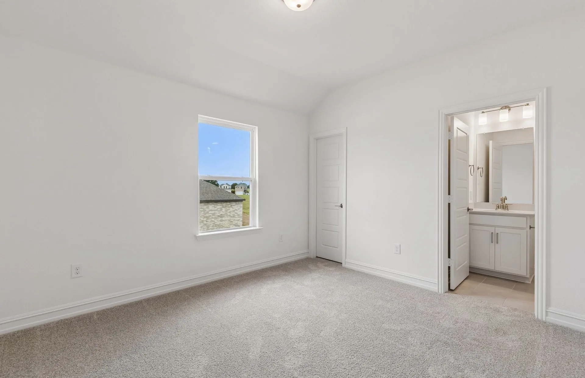*Floorplan representation, not actual home - Spacious secondary bedroom