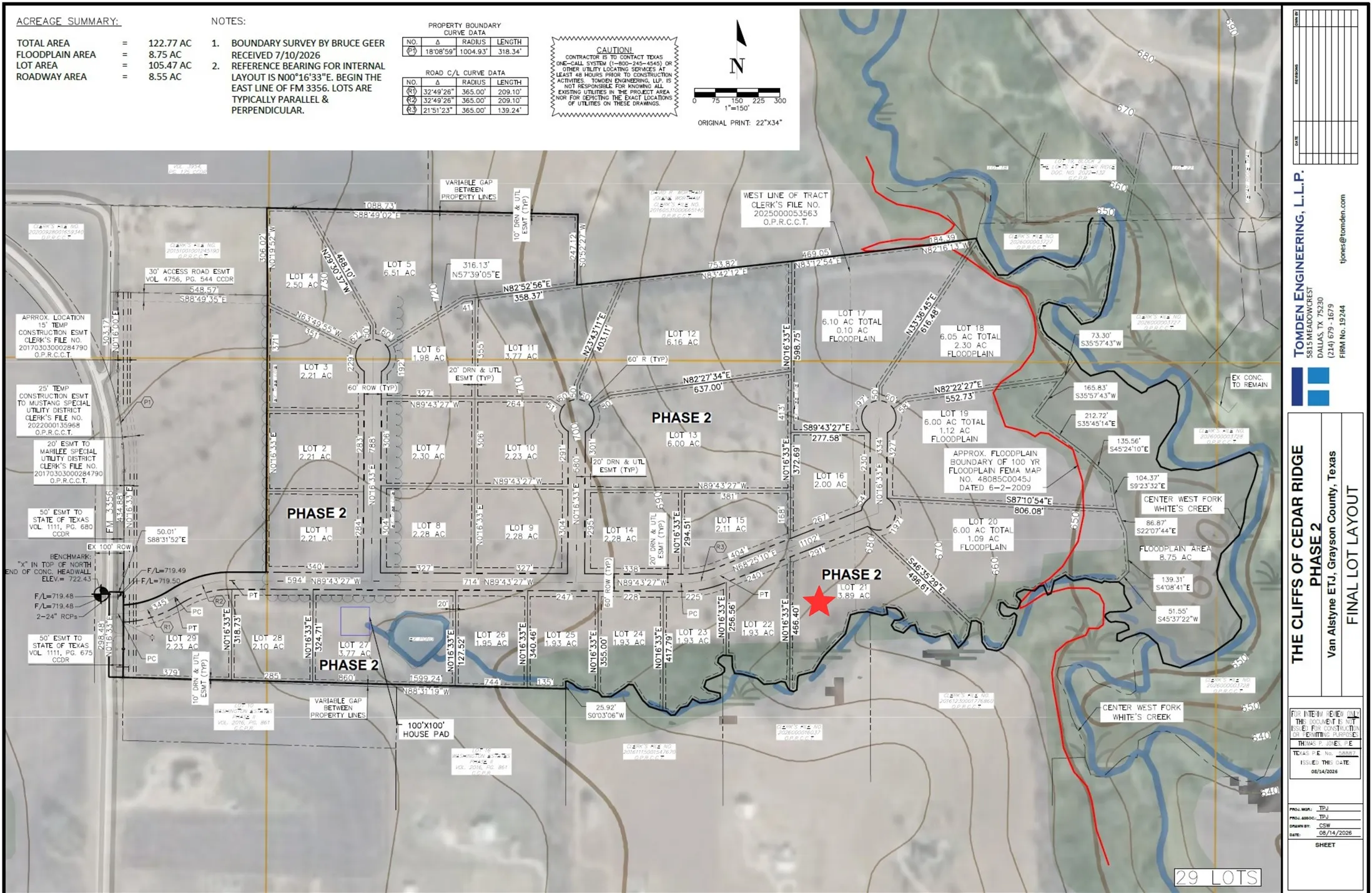 29 Available Lots
