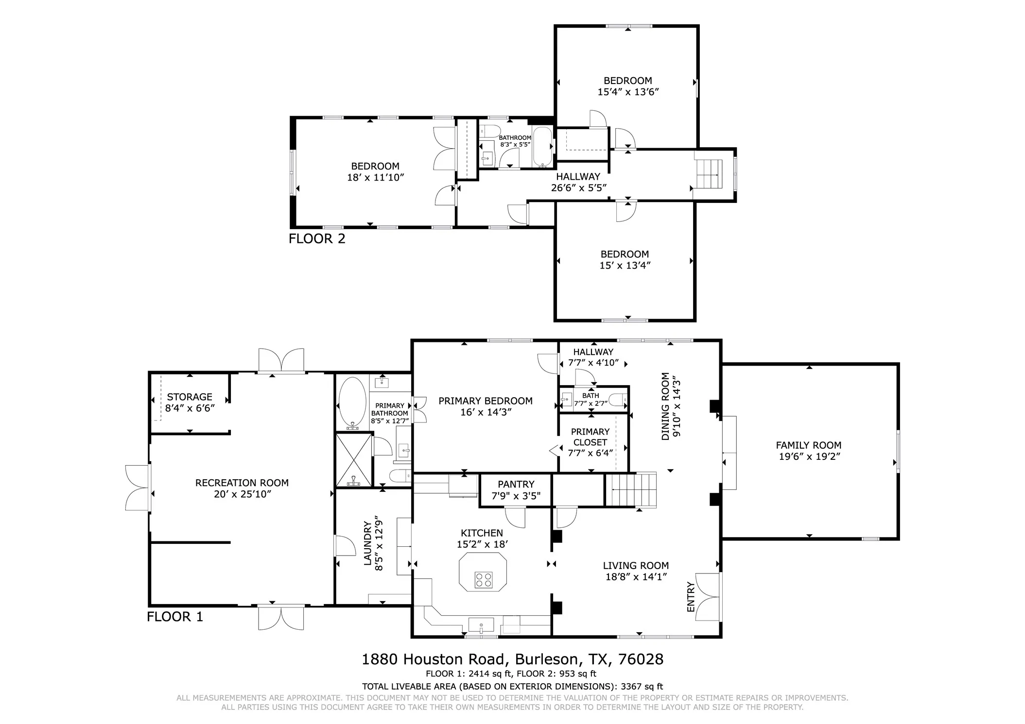 Single Family Residence For Sale in Johnson County , 1880 Houston Road, Burleson, Texas 76028, 4 Bedroom, 3 Bathroom, Garage spaces, 2,836 Sqft, built in 1975, mls#21367809, Real Estate Agent in Burleson, Homes For Sale in Johnson county, Homes For Sale in Burleson, Realtor in Burleson Texas, Real Estate Brokerage Independent Realty Texas, Luminita Cordes Realtor