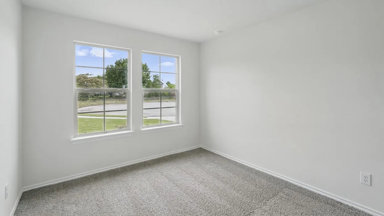 Light gray carpeting