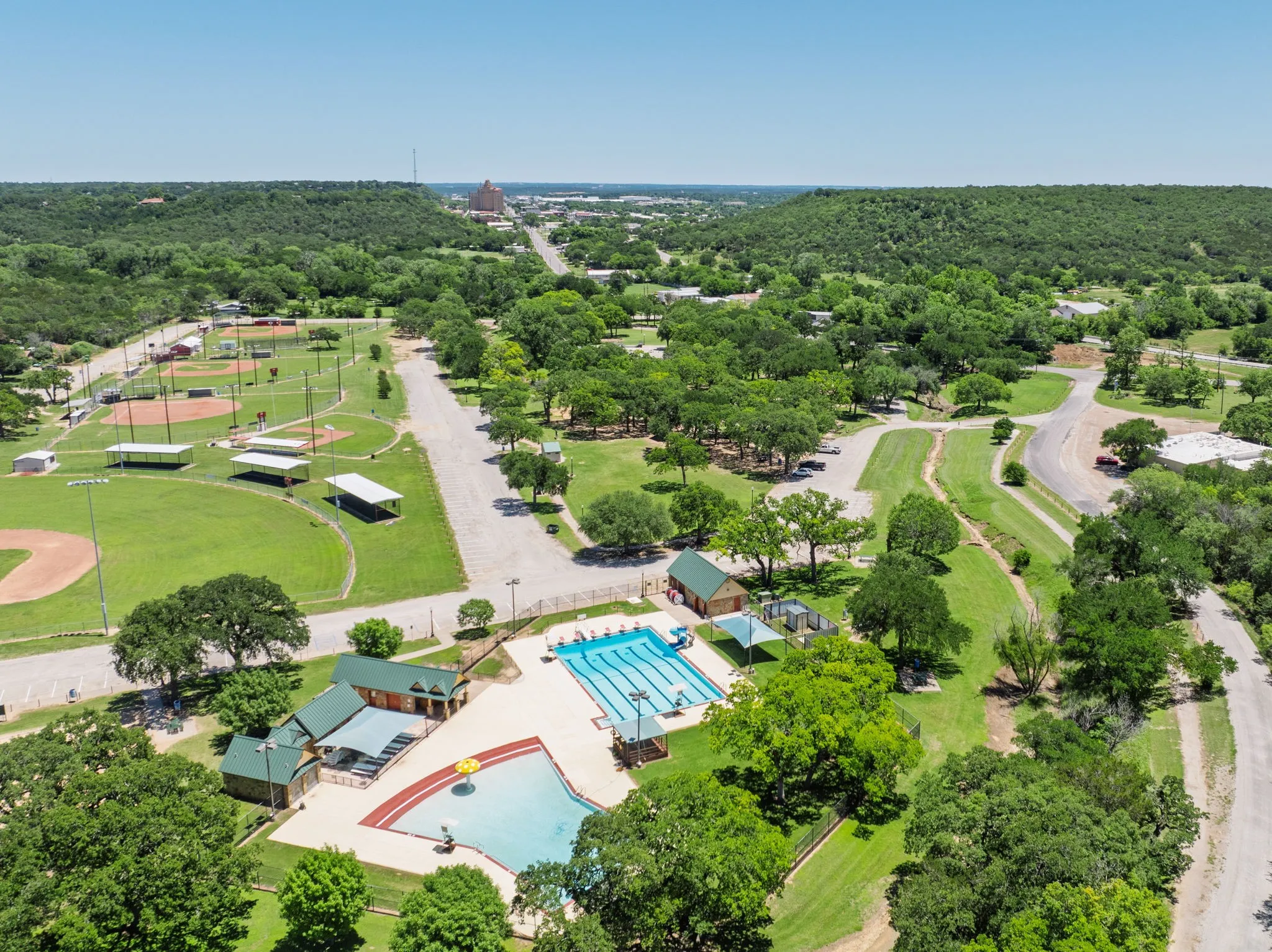 Local park and recreation center in Mineral Wells