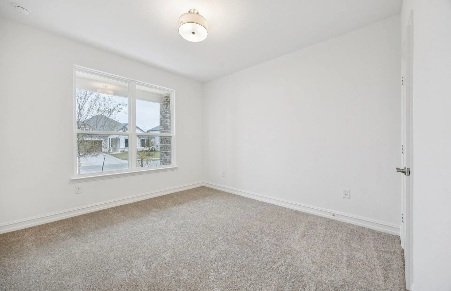 *Floorplan representation, not actual home - Spacious secondary bedroom with large windows