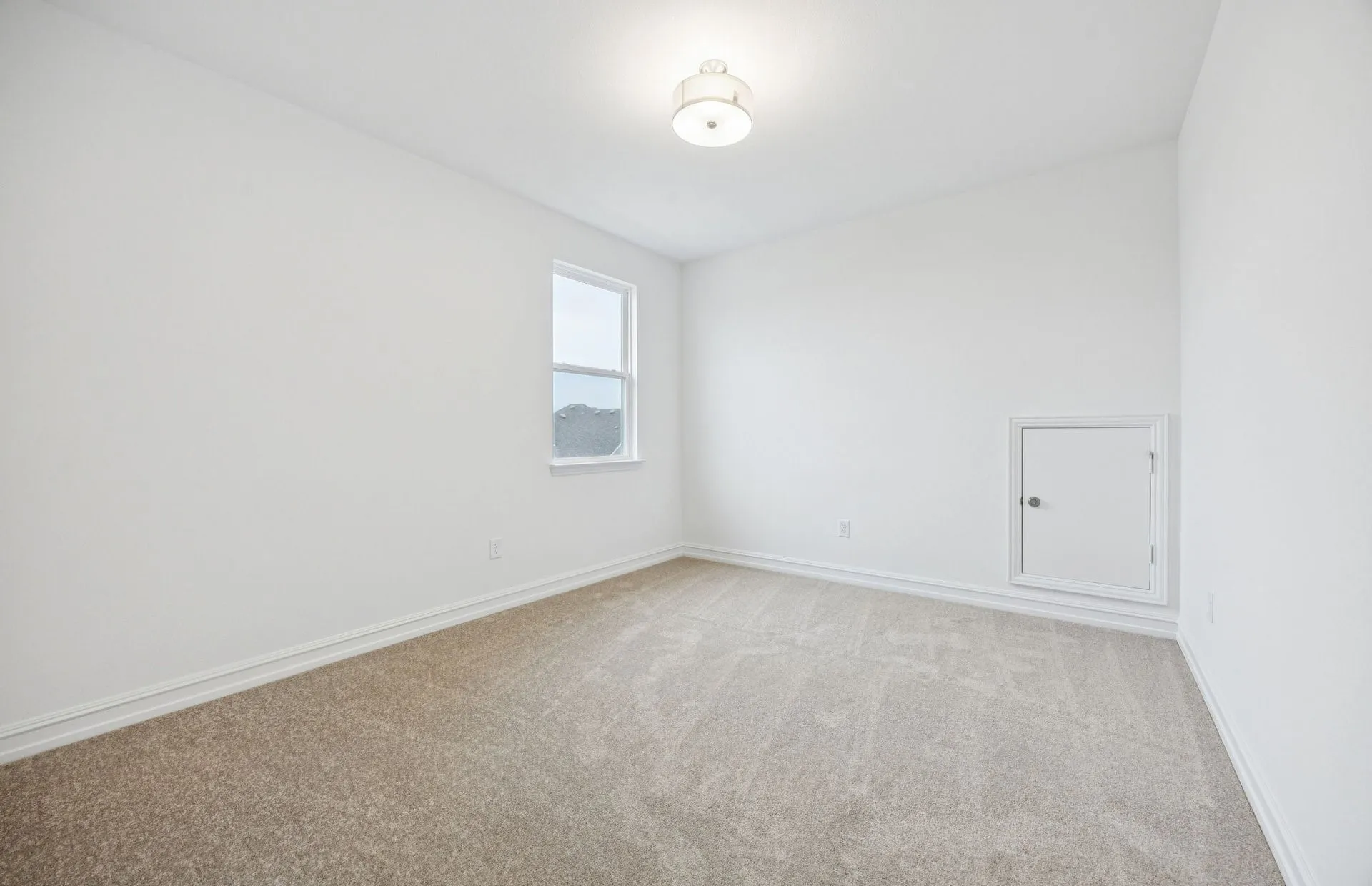 *Floorplan representation, not actual home - Spacious secondary bedroom