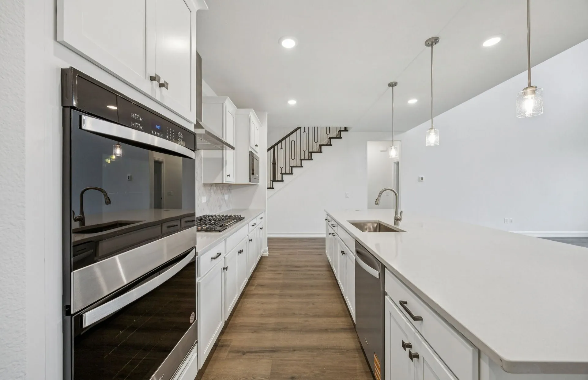 *Floorplan representation, not actual home - Large island overlooking gathering room and dining areas