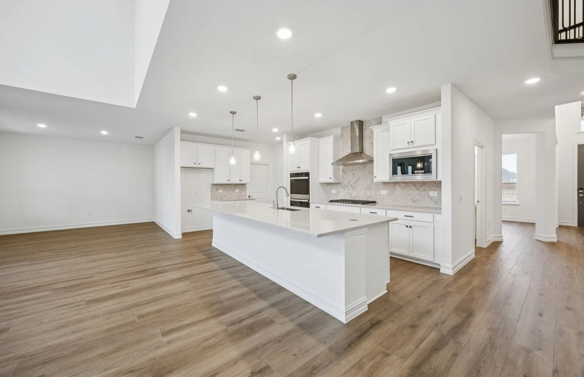 *Floorplan representation, not actual home - Spacious kitchen with eat-in bartop island