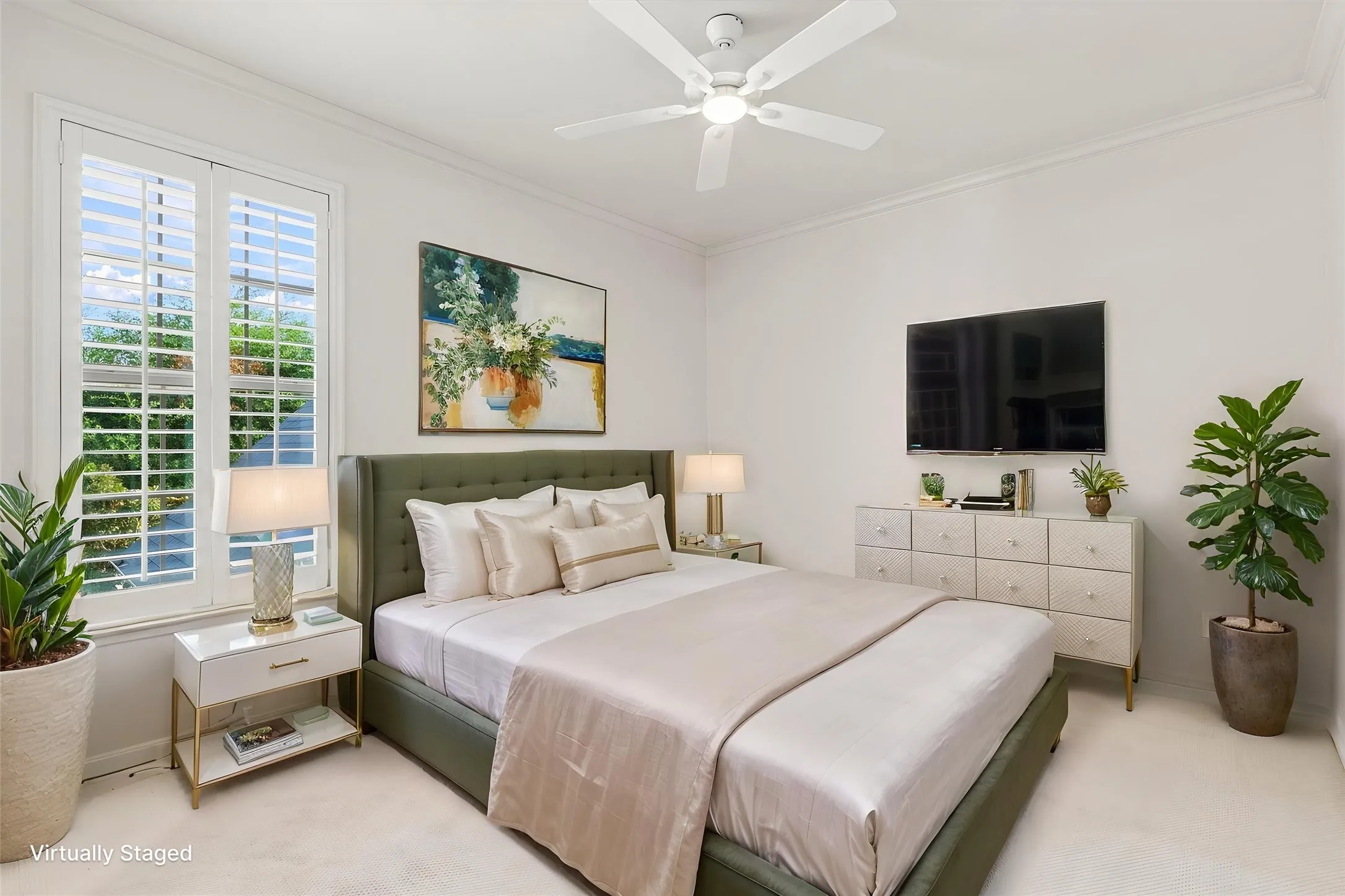 Upstairs Be3droom #5 - virtually staged