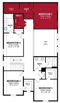 Beazer Homes Wildflower Ranch Marathon Floorplan.