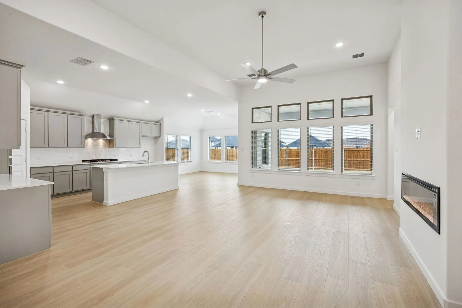 Open Floor Plan in the Gilmour II home plan by Trophy Signature Homes – REPRESENTATIVE PHOTO