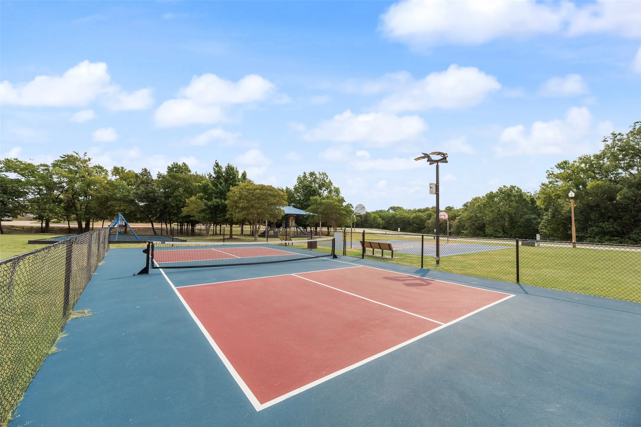 Pickleball court