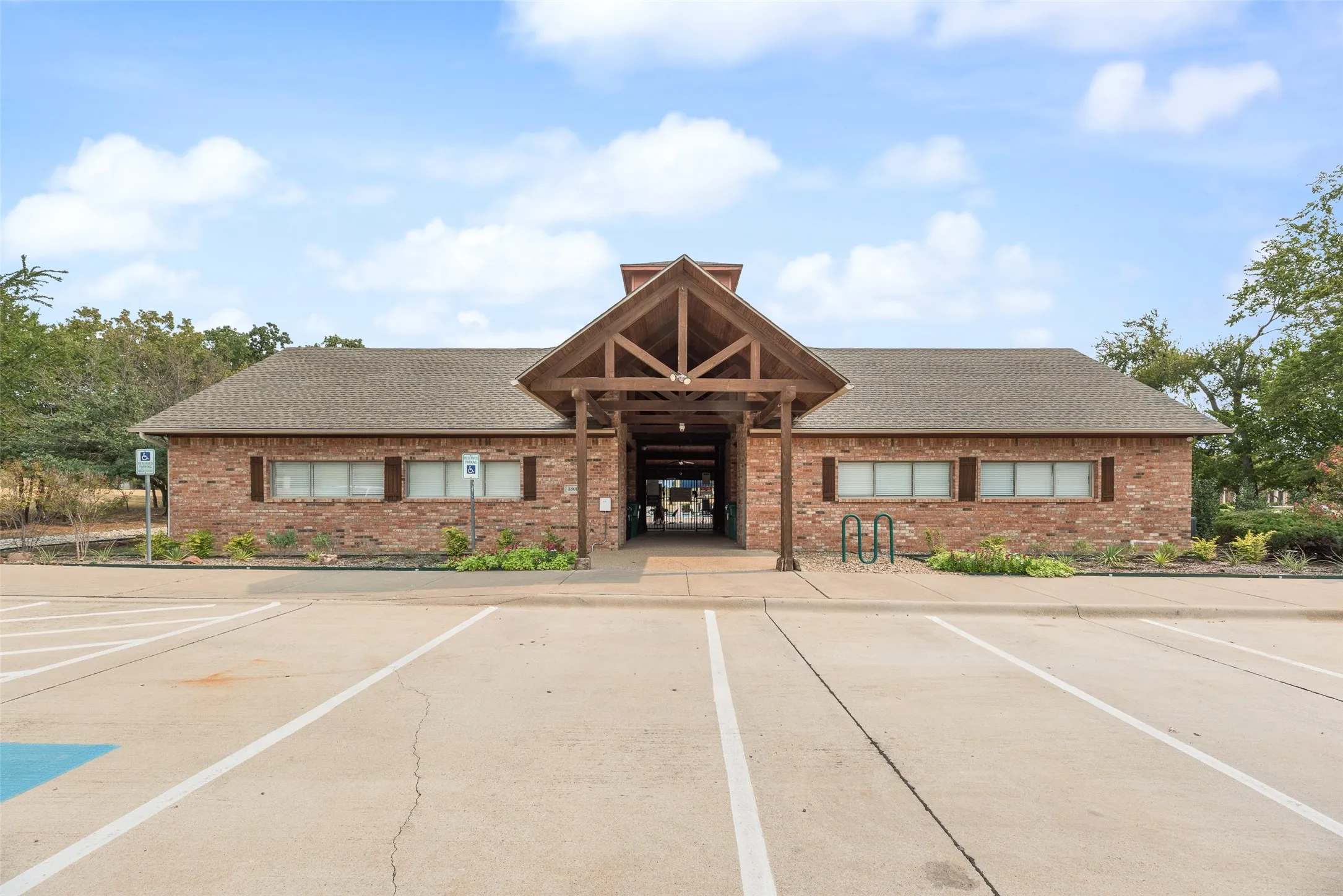 Clubhouse can be rented out for events.