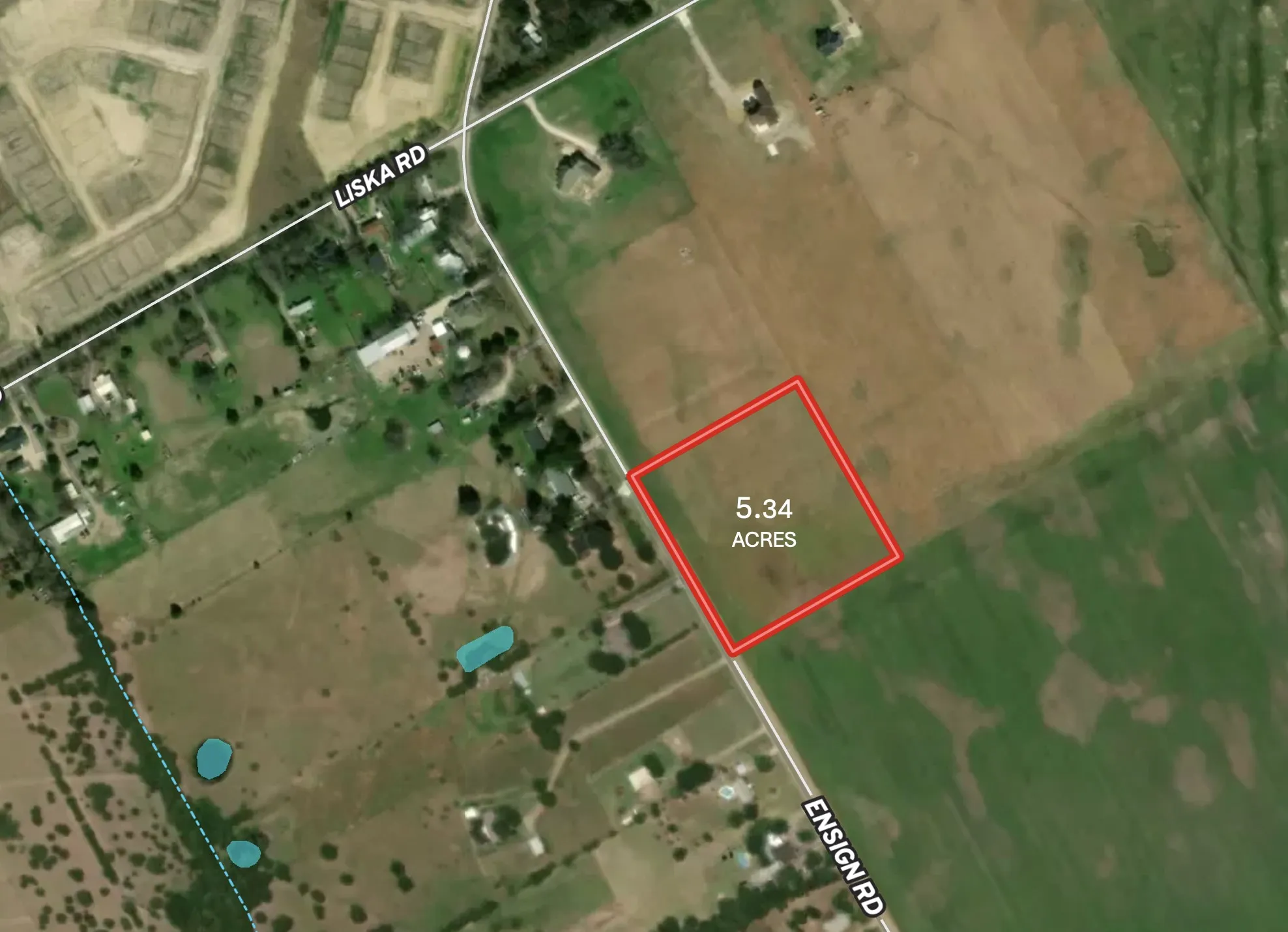 5.34 acres Ensign Rd