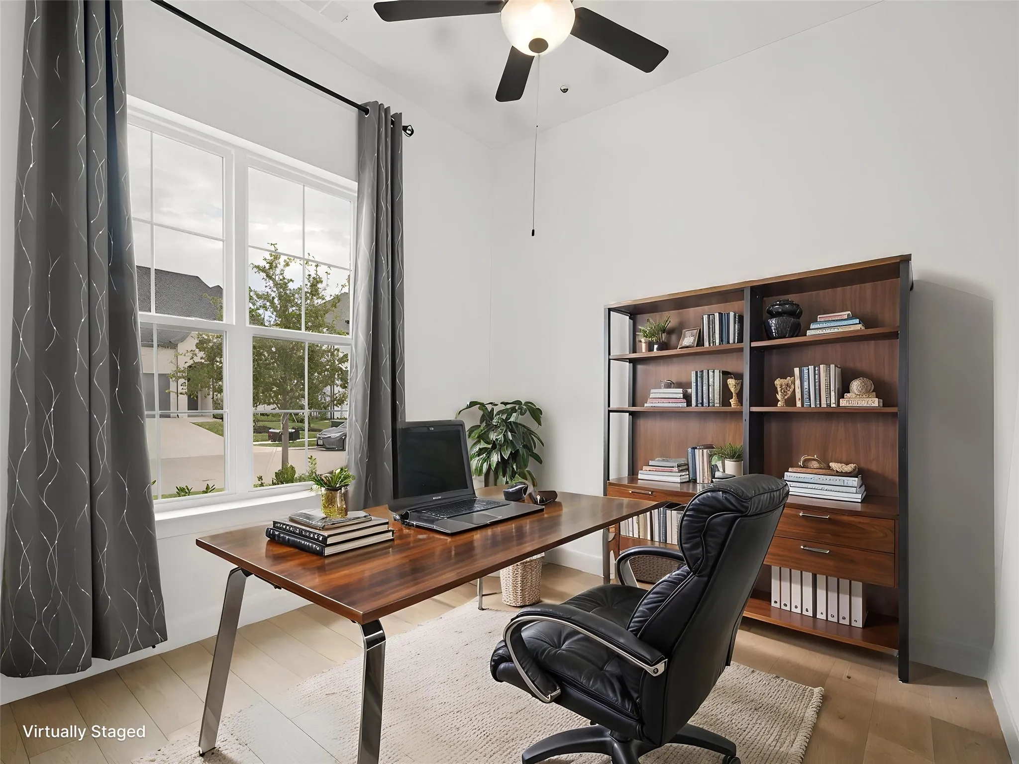 Front Bedroom - Office - Virtually Staged